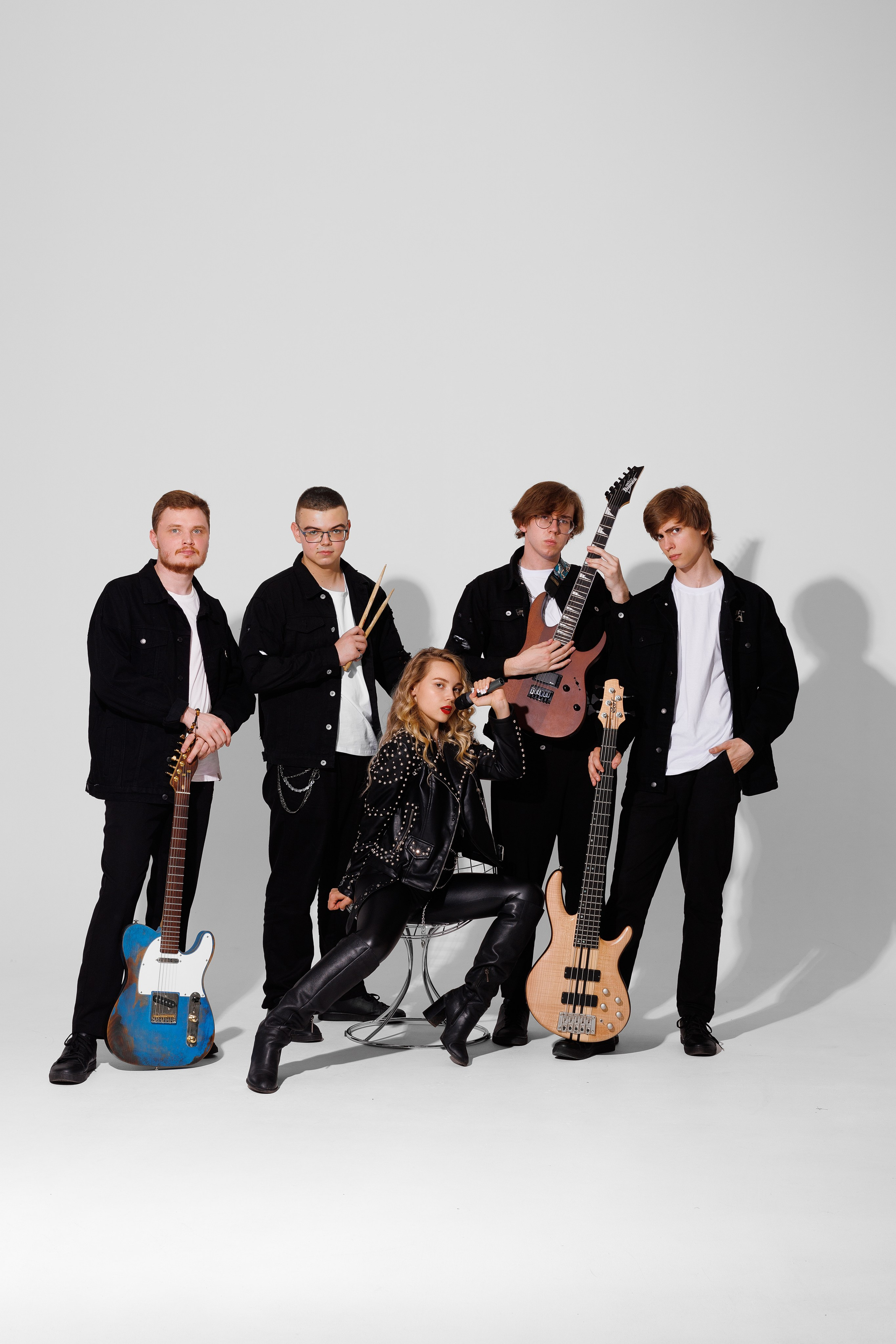 Контент фотосессия кавер-группы BEST SOUND BAND. Анастасия, Фотограф женского портрета и беременности в стиле vogue