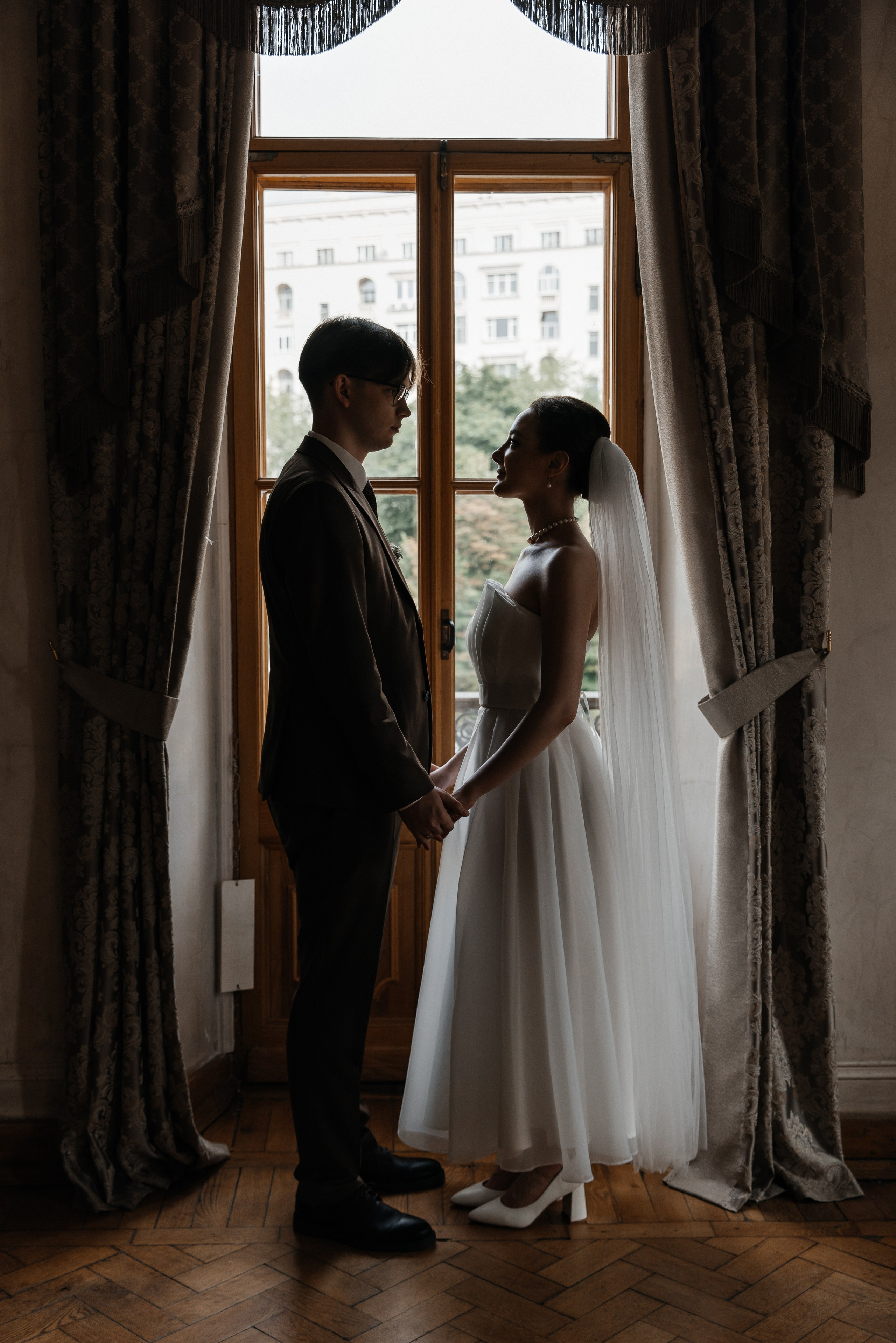 Вероника и Юрий|Савеловский|Библиотека им. Пушкина. Фотограф Москва Шептаев Артём