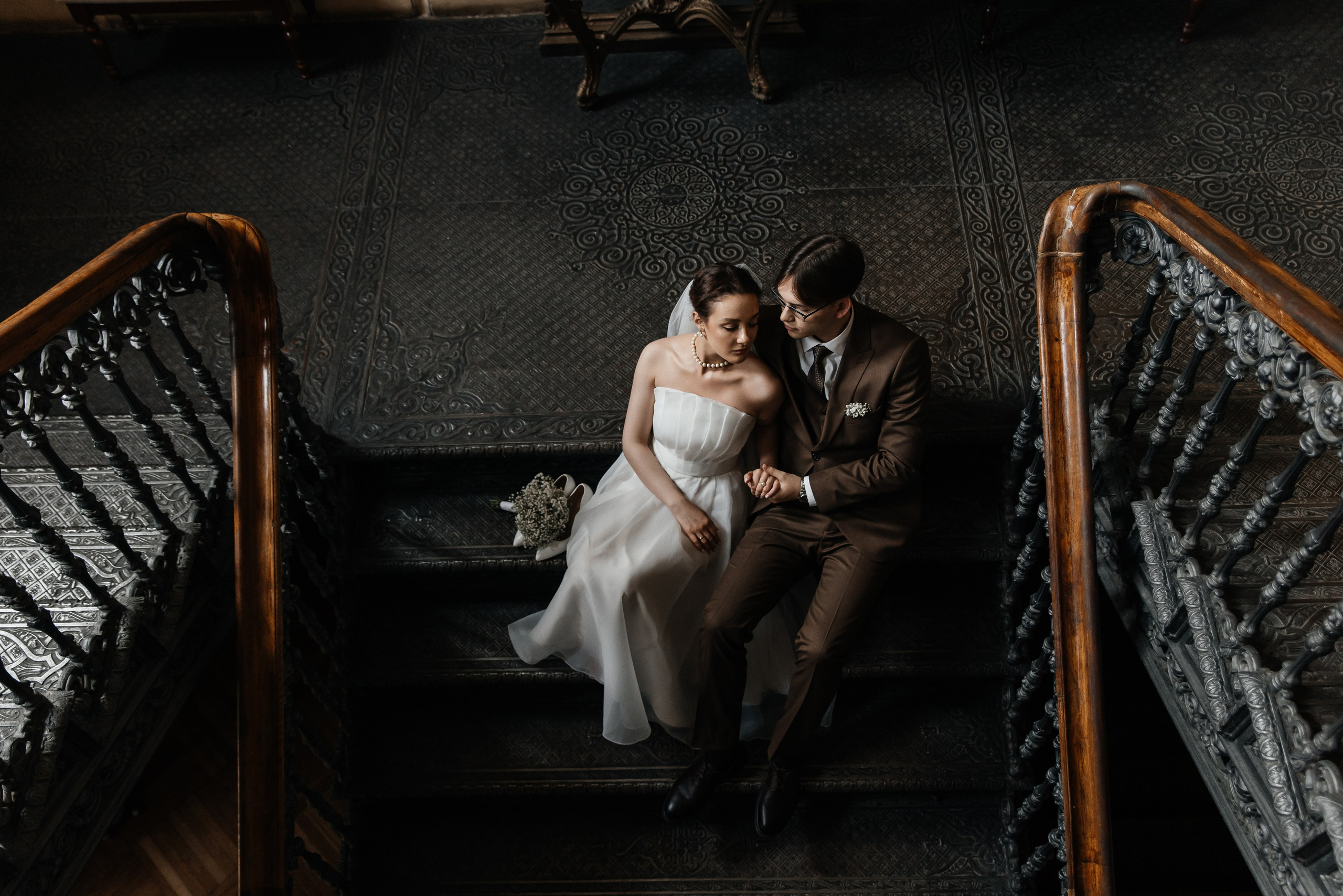 Вероника и Юрий|Савеловский|Библиотека им. Пушкина. Фотограф Москва Шептаев Артём