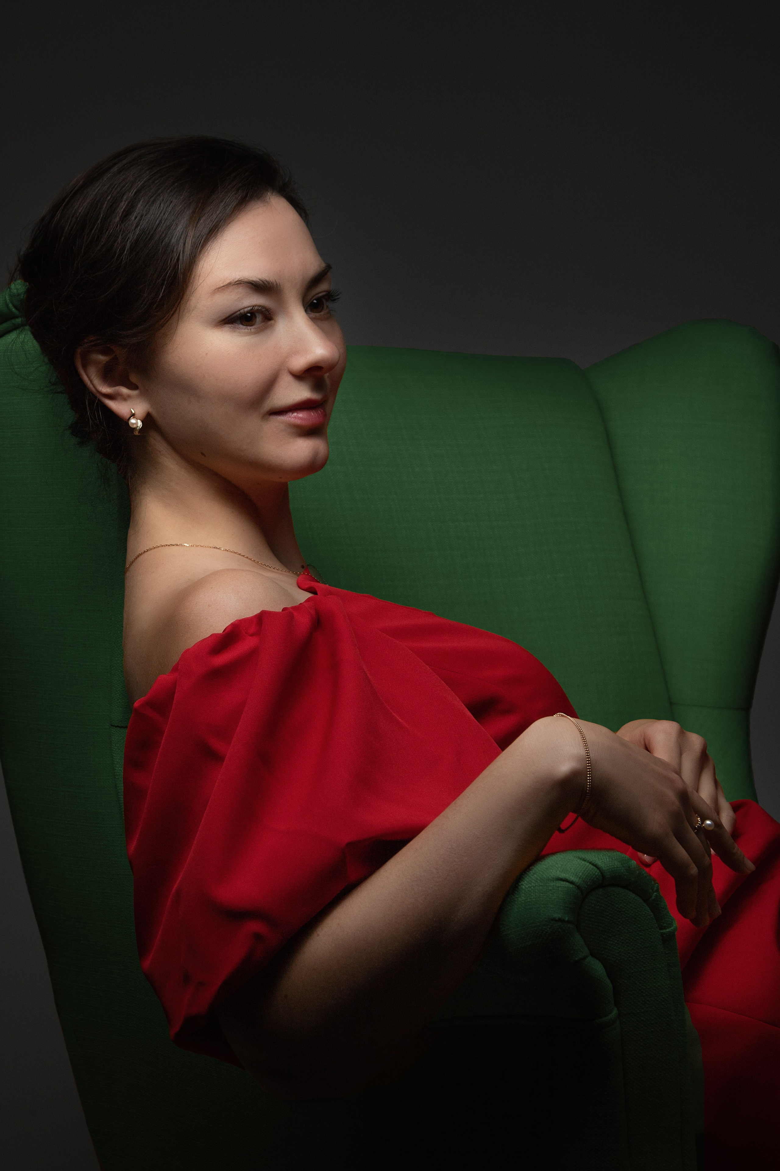 Женский студийный портрет. Балетный фотограф в Москве Галина Молчанова