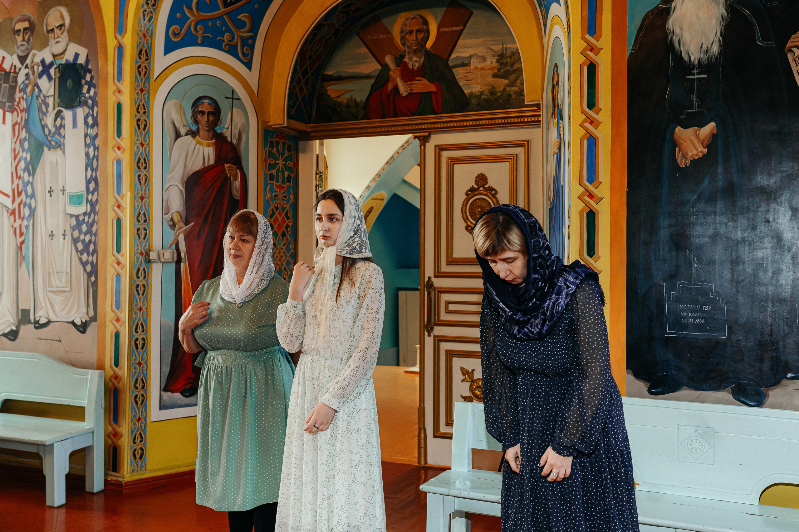 Фотосъемка крещения. Фотограф Ким Наталья в Красноярске