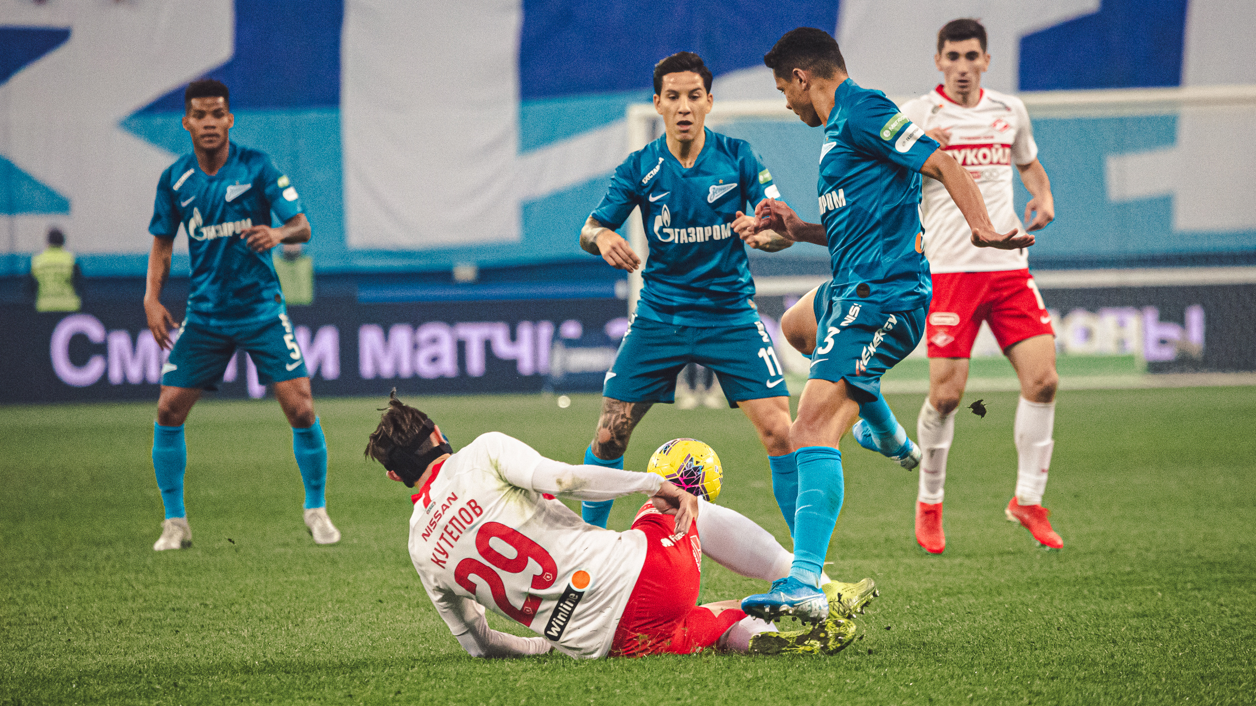 01.12.2019 Зенит - Спартак. Фотограф Кирилл Сафонов