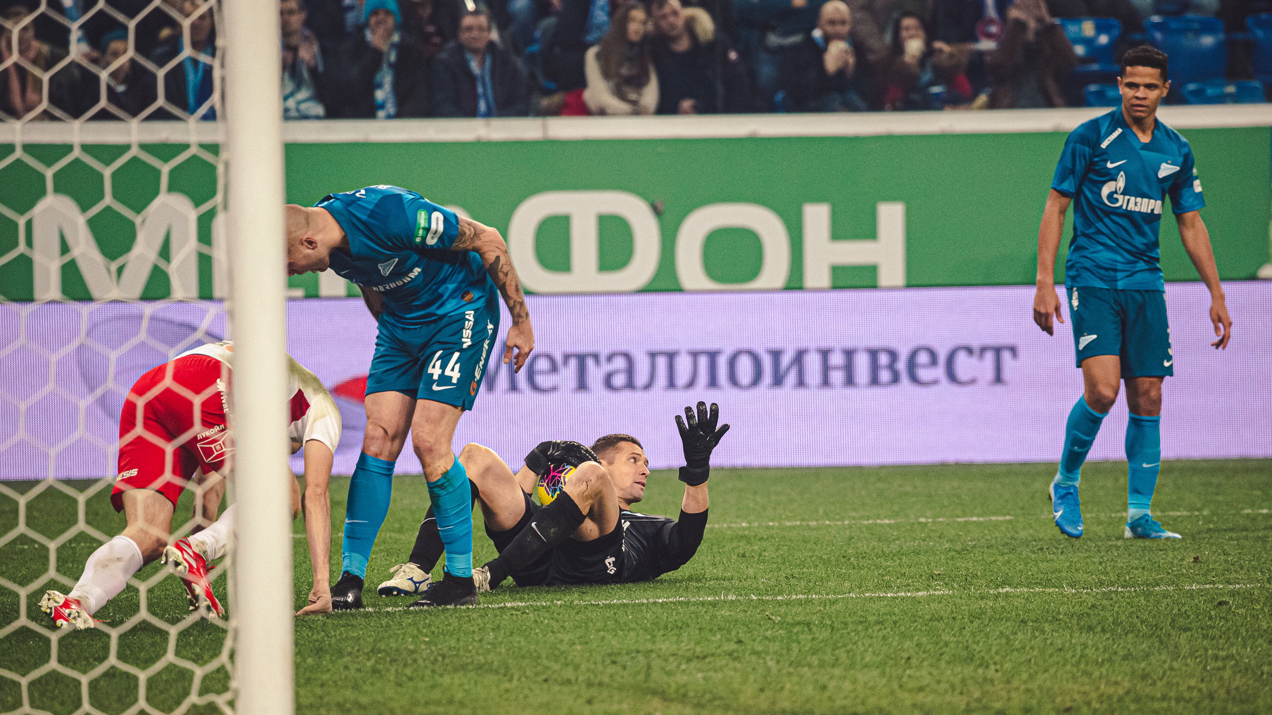 01.12.2019 Зенит - Спартак. Фотограф Кирилл Сафонов