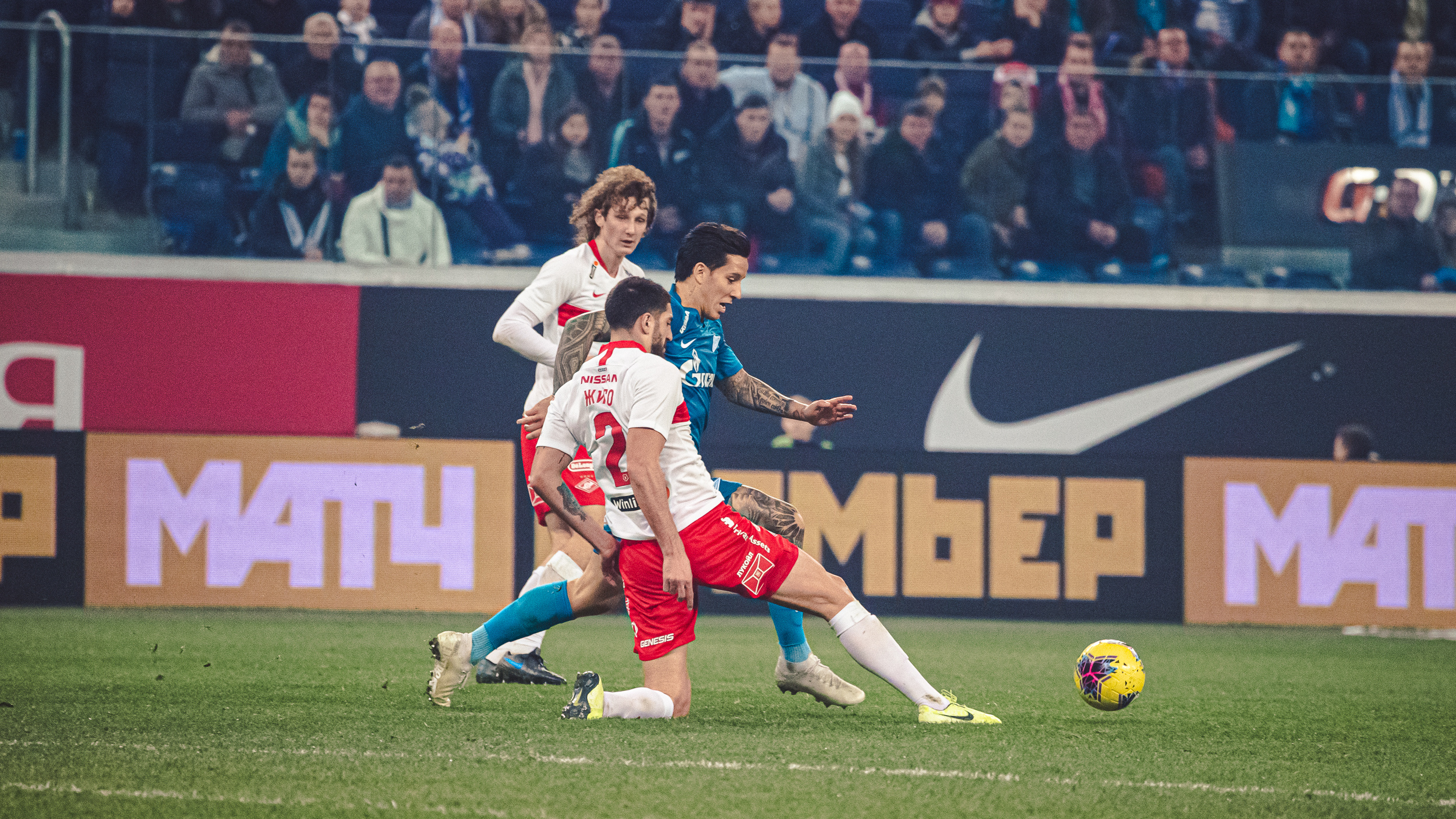 01.12.2019 Зенит - Спартак. Фотограф Кирилл Сафонов