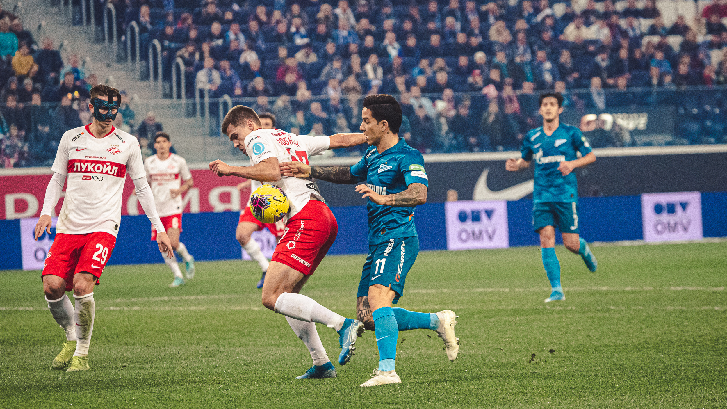 01.12.2019 Зенит - Спартак. Фотограф Кирилл Сафонов