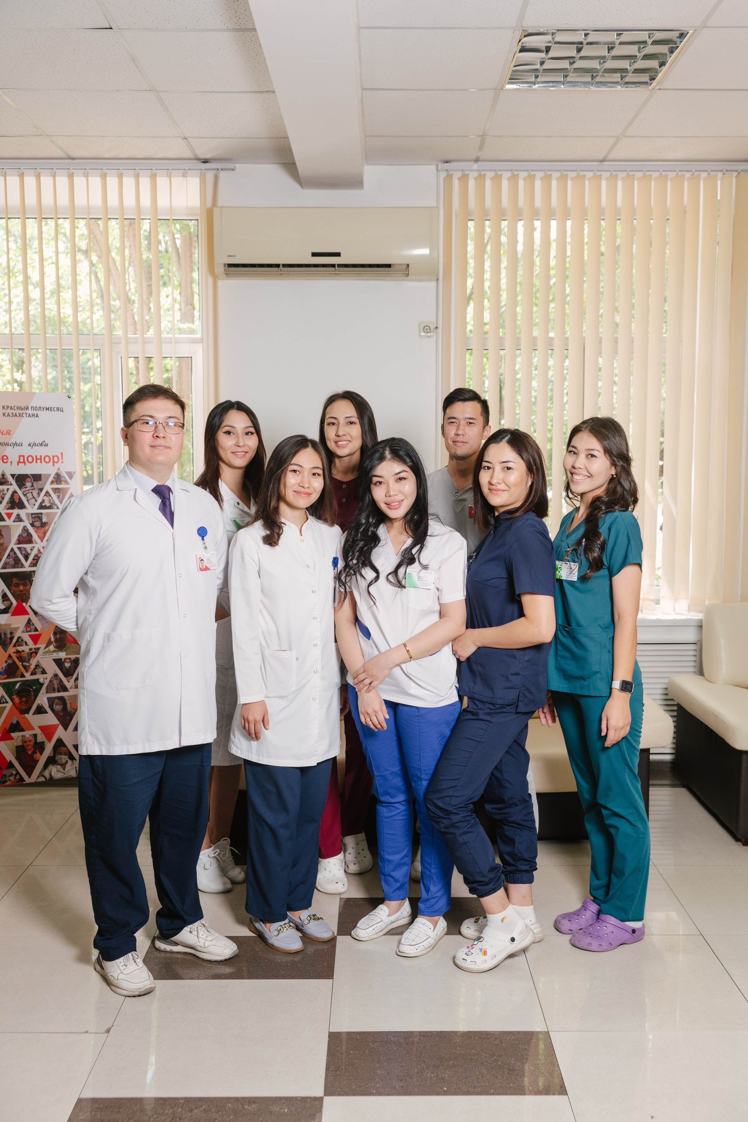 Мед. работники. Профессиональная съемка в Алматы