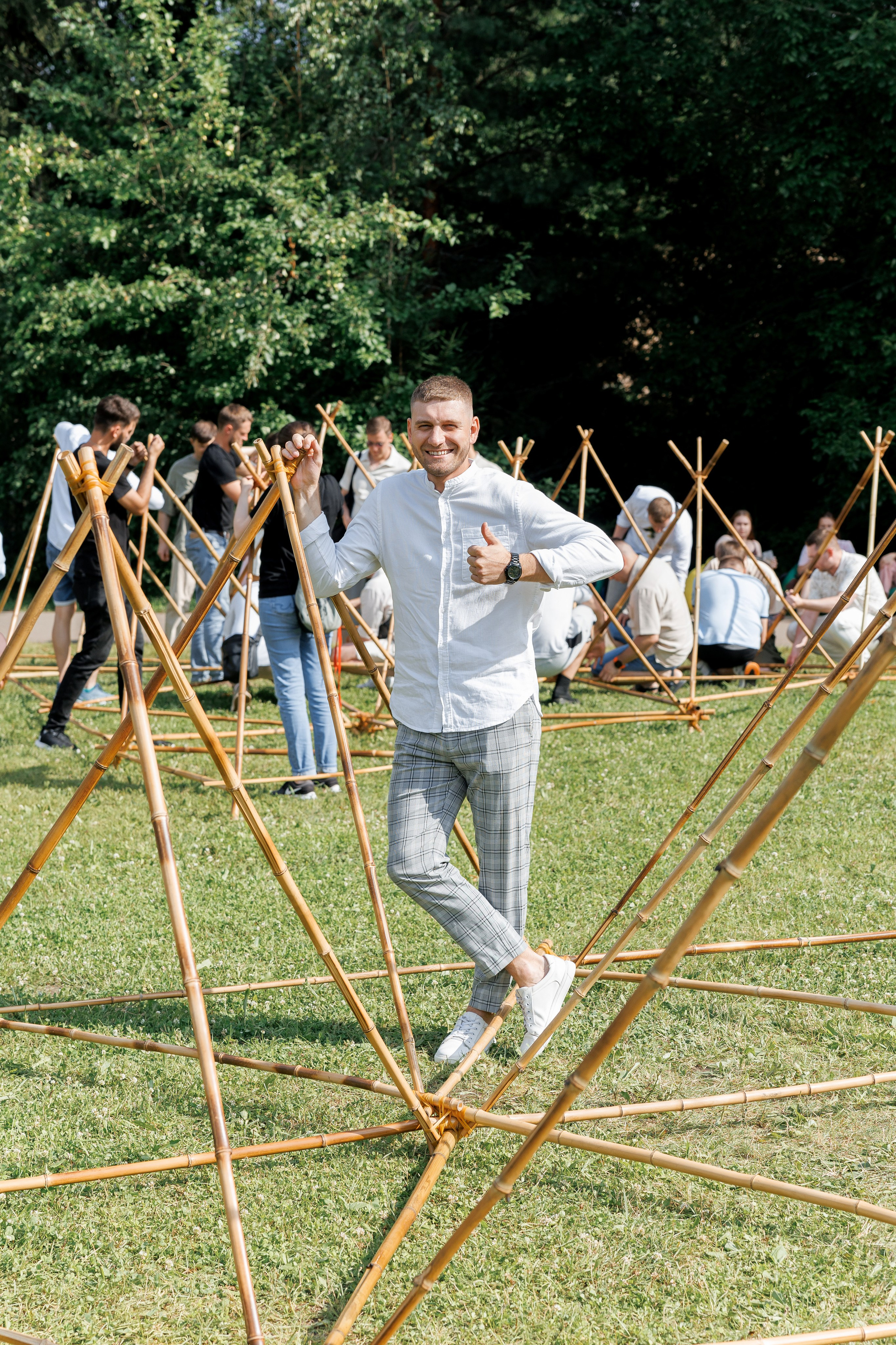 Food фестиваль и тимбилдинг. Свадебный репортажный фотограф в Москве