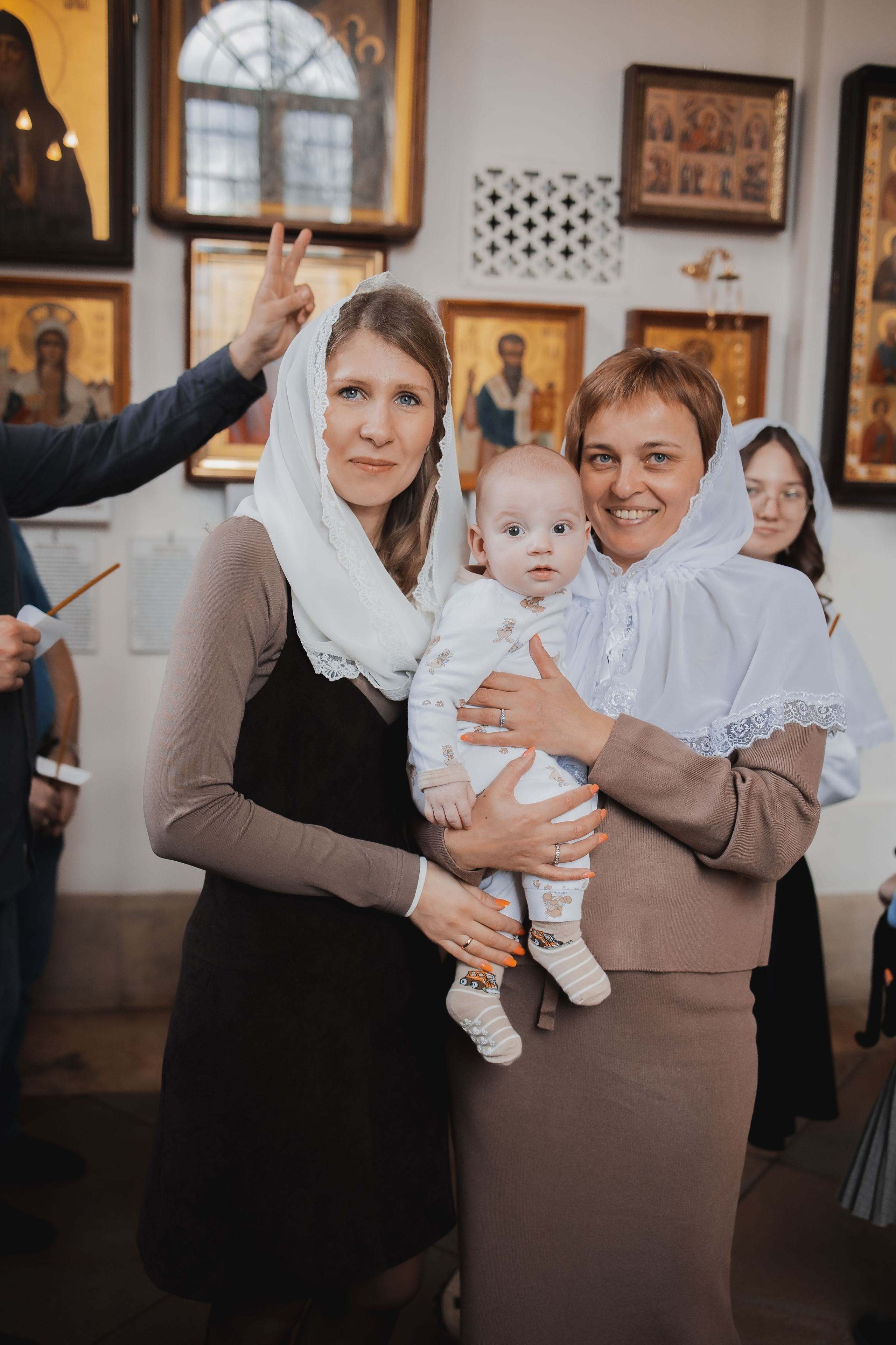 Крещение Дмитрия. Семейный, индивидуальный фотограф в Москве Ангели Марина