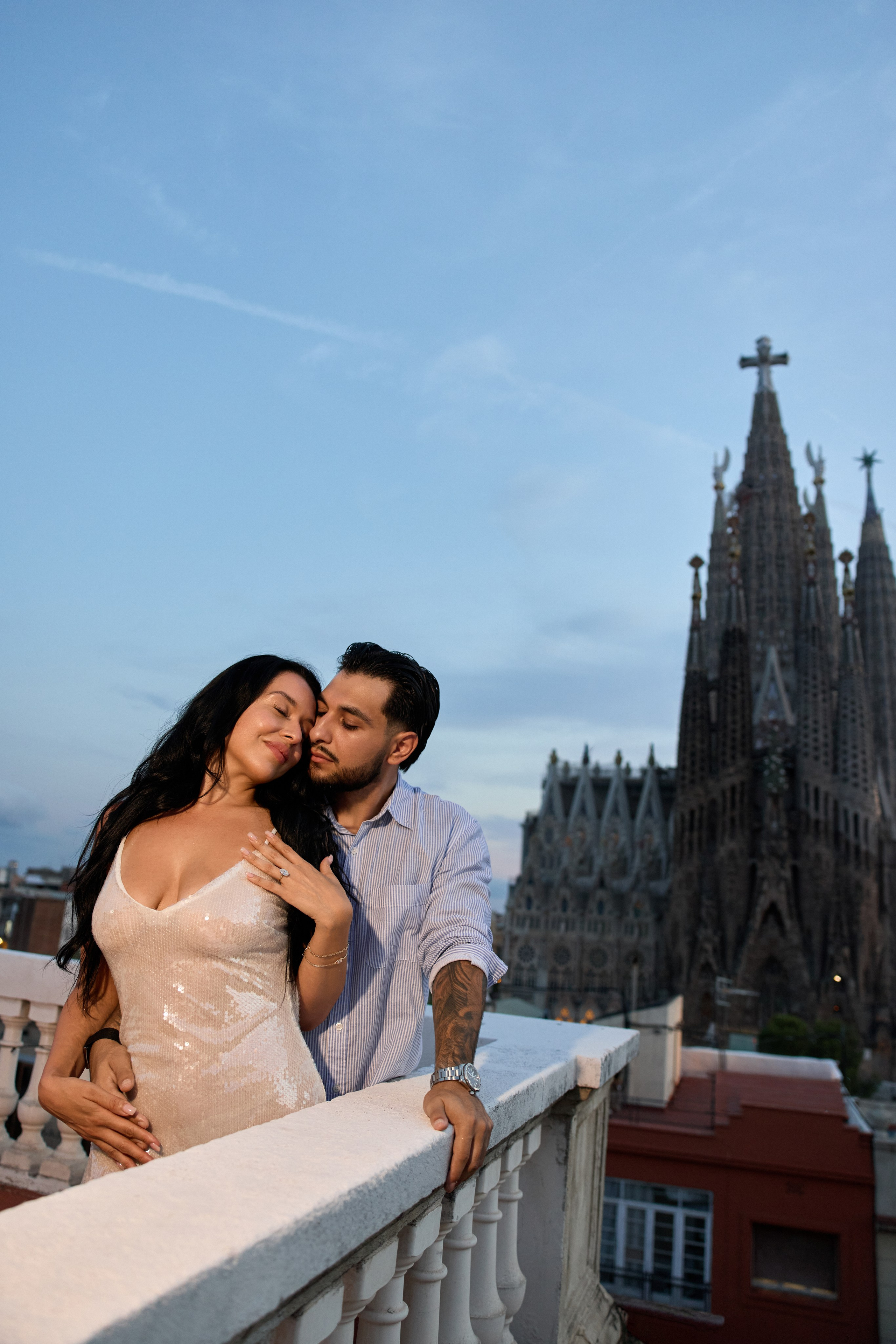 Proposal terassa 2 Sagrada Familia. Photographer & Videographer in Barcelona