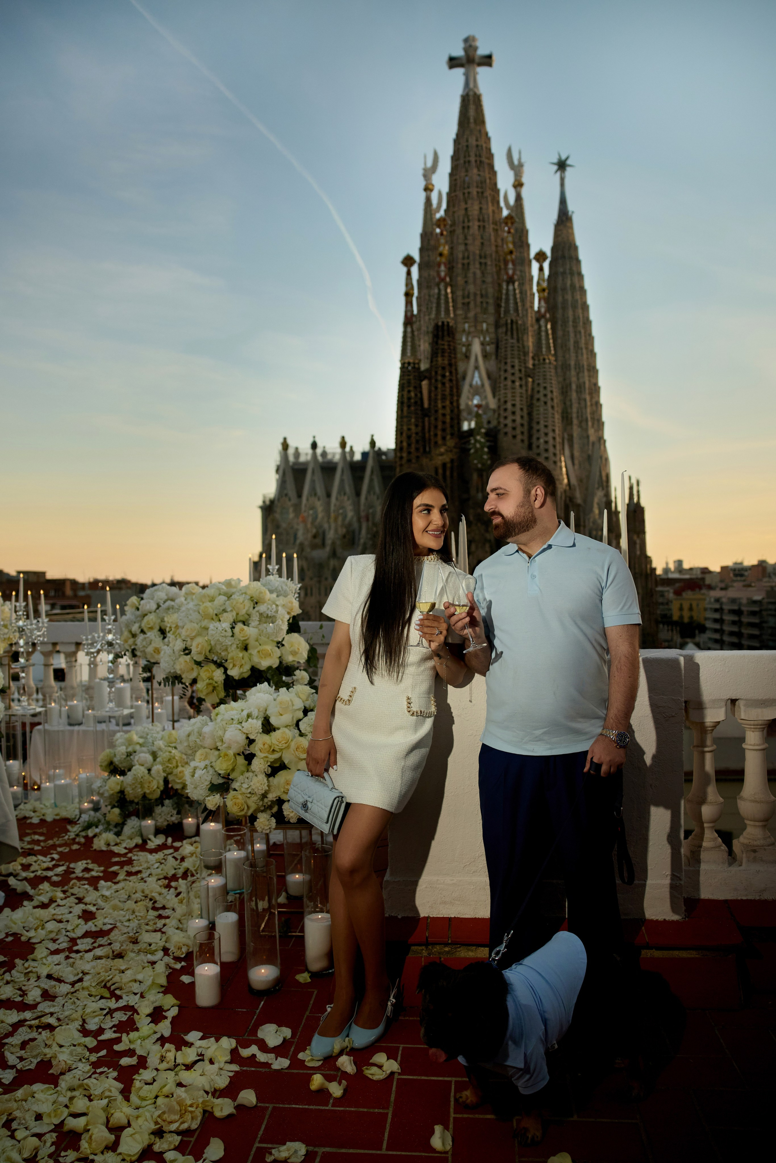 Proposal Terrasa next to Sagrada Família. Photographer & Videographer in Barcelona