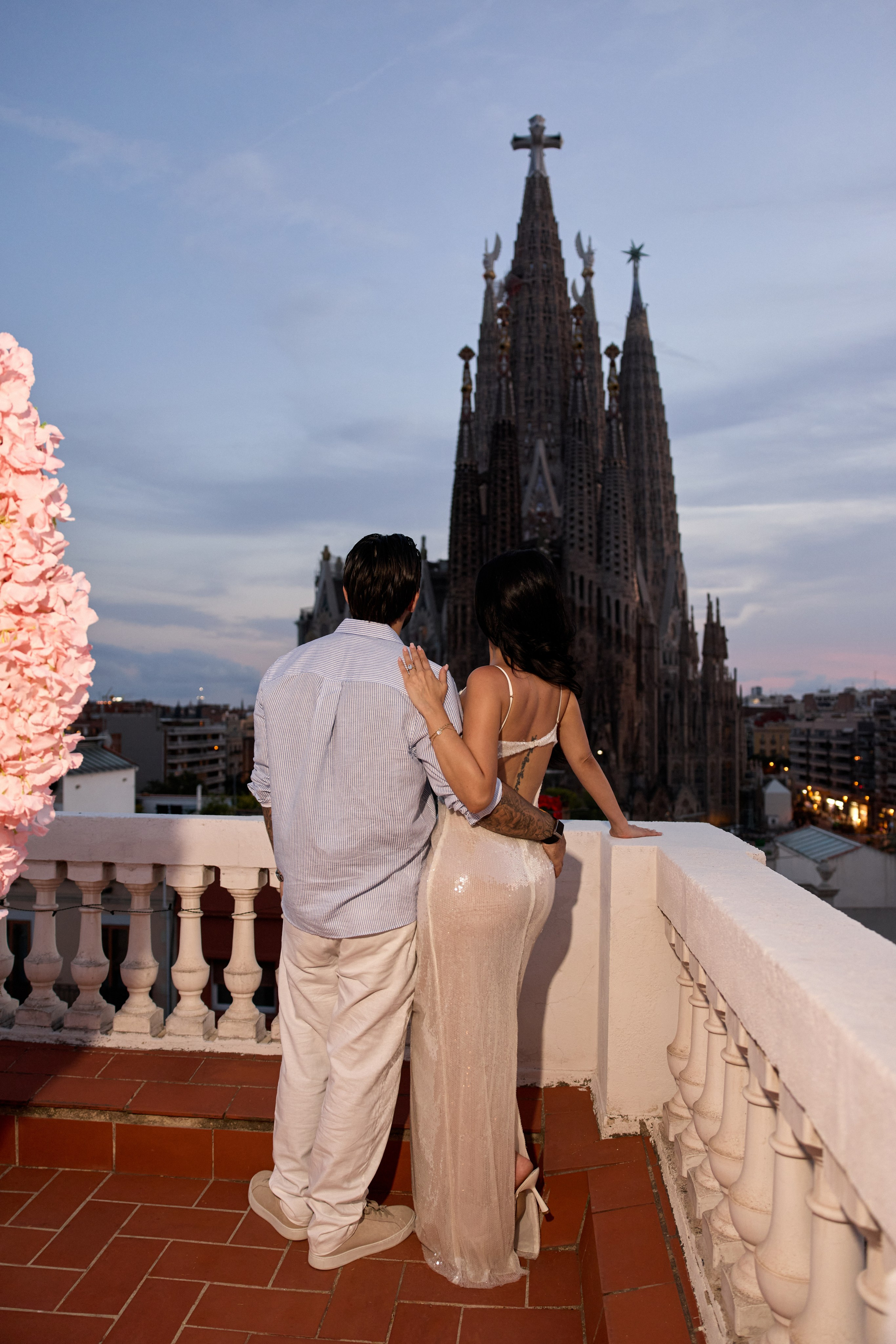 Proposal terassa 2 Sagrada Familia. Photographer & Videographer in Barcelona
