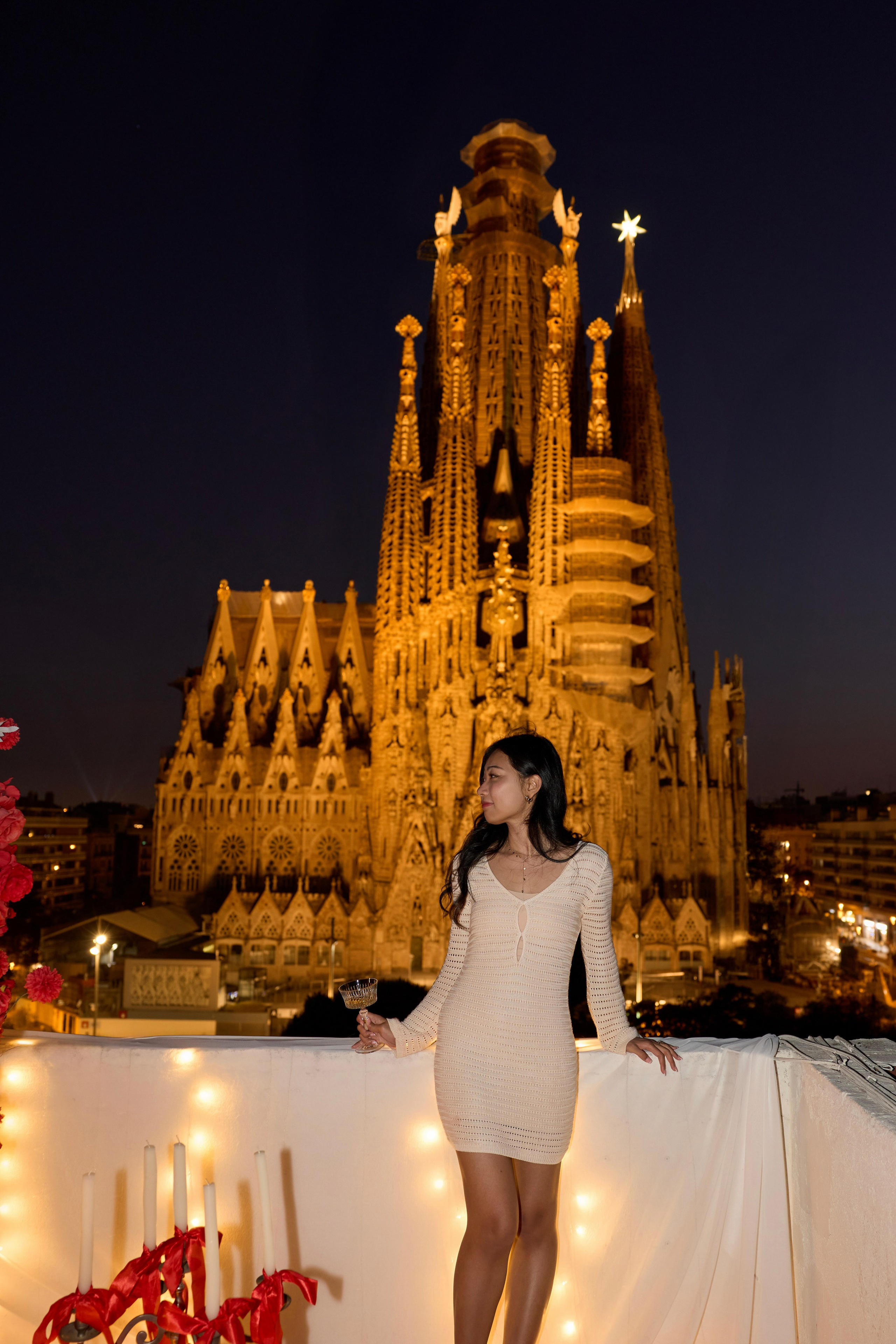Proposal terrasa Sagrada Familia. Photographer & Videographer in Barcelona