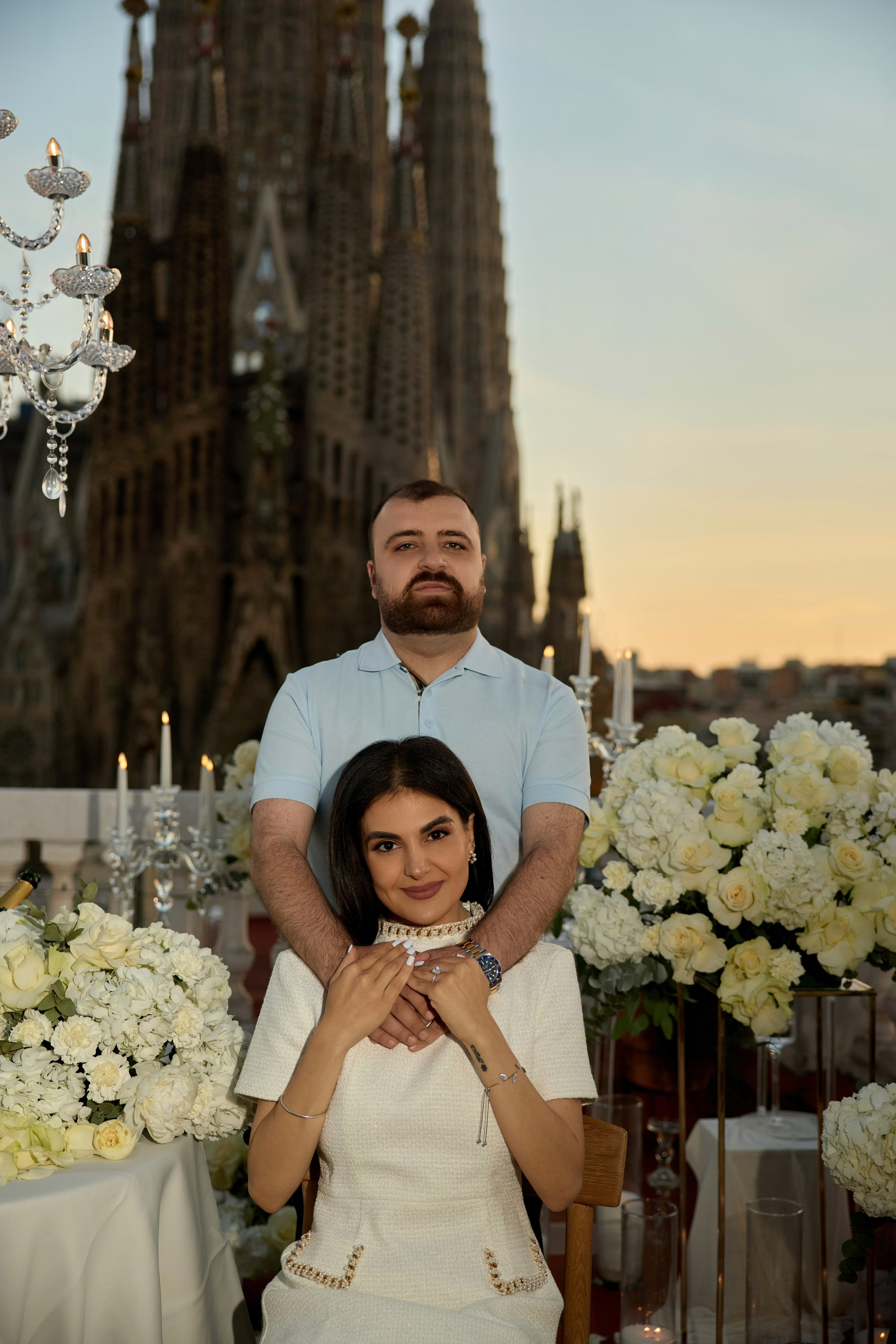 Proposal Terrasa next to Sagrada Família. Photographer & Videographer in Barcelona
