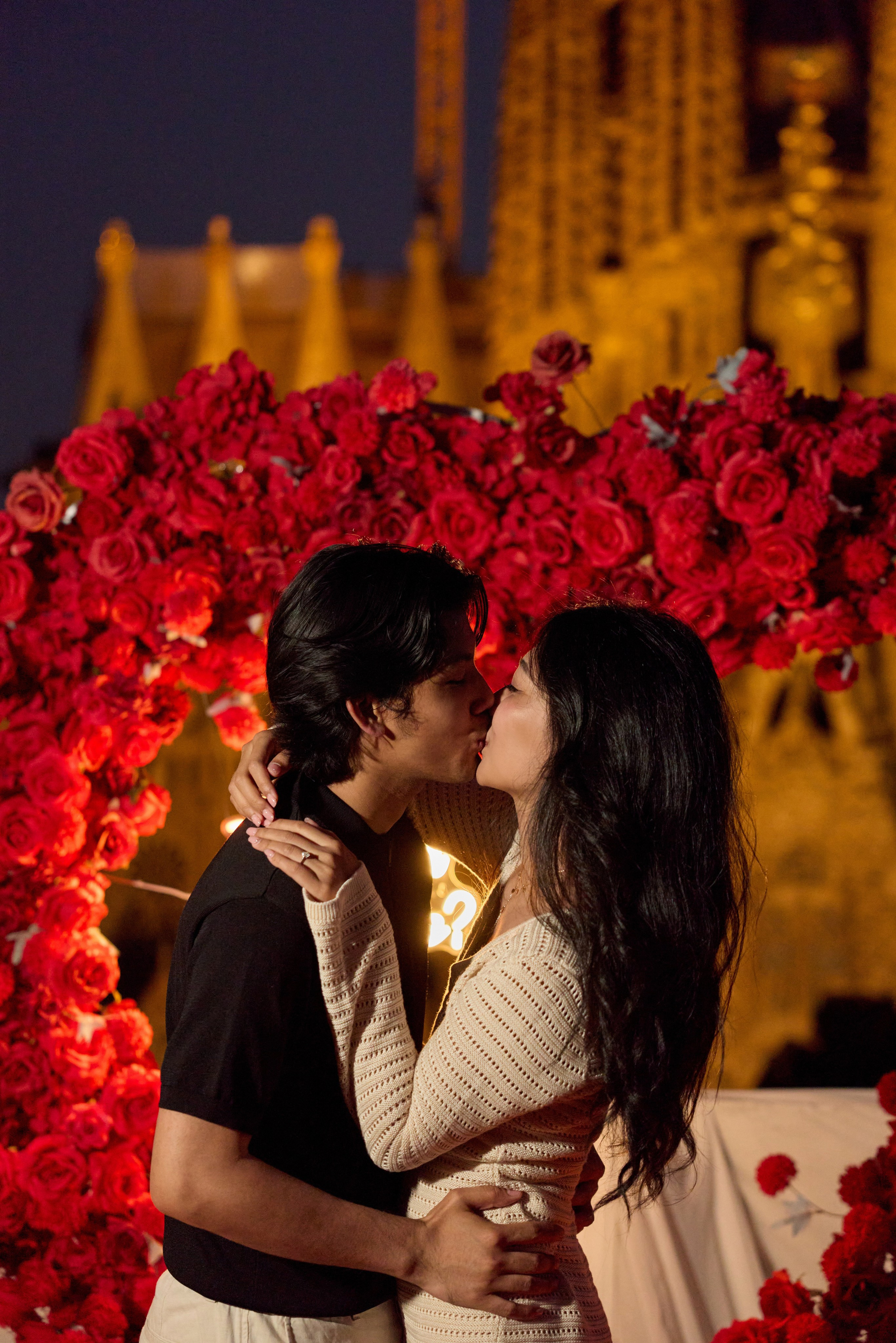 Proposal terrasa Sagrada Familia. Photographer & Videographer in Barcelona