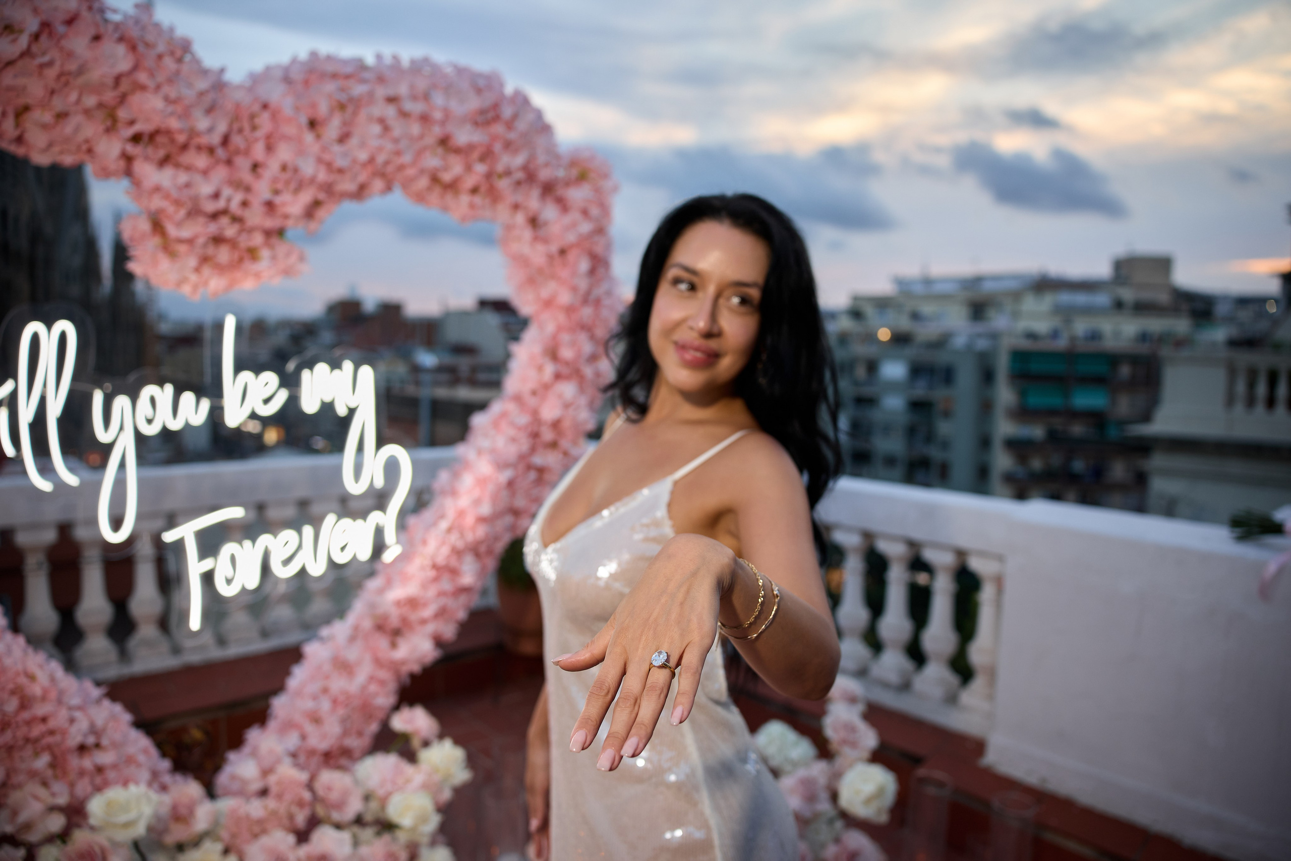 Proposal terassa 2 Sagrada Familia. Photographer & Videographer in Barcelona