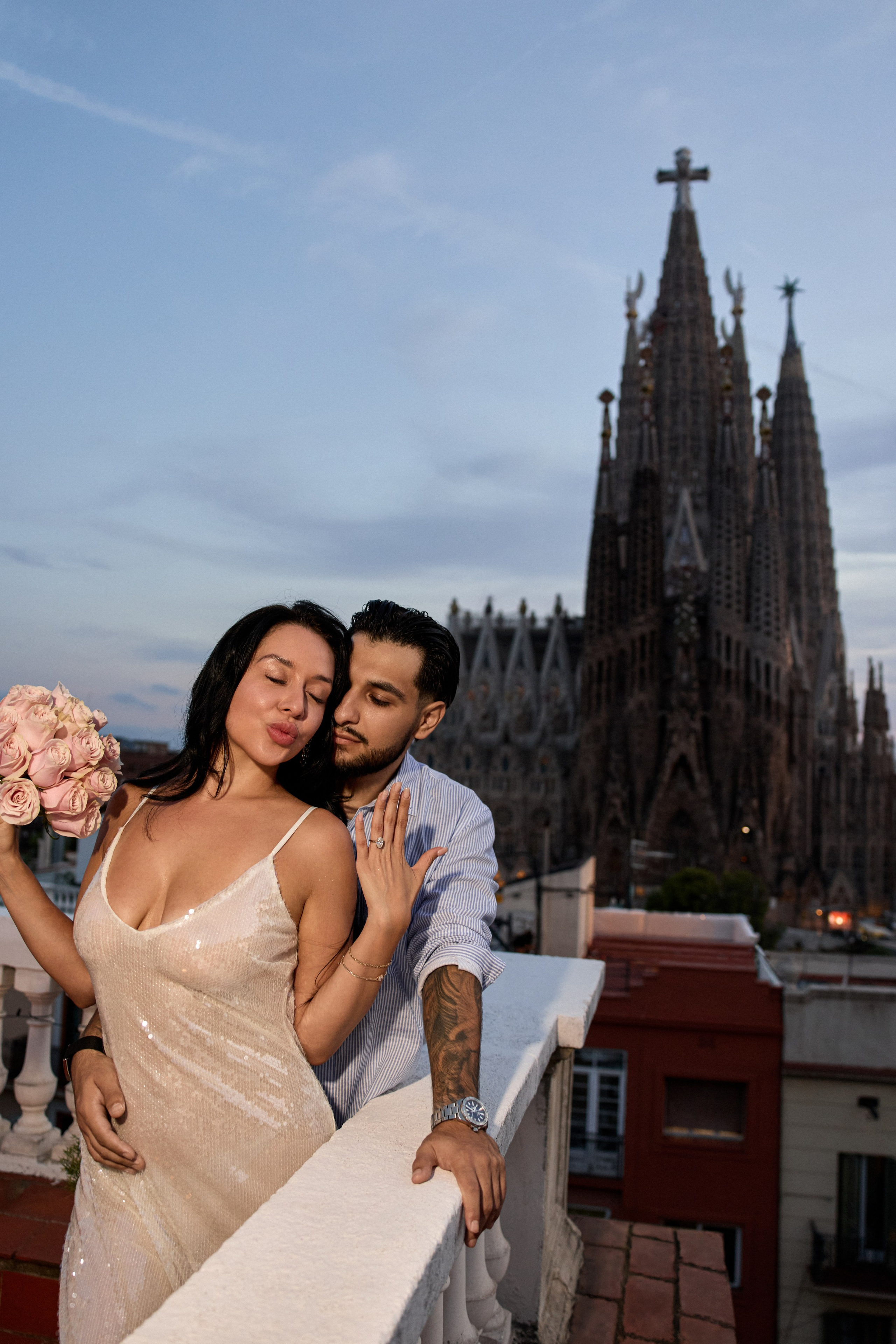 Proposal terassa 2 Sagrada Familia. Photographer & Videographer in Barcelona