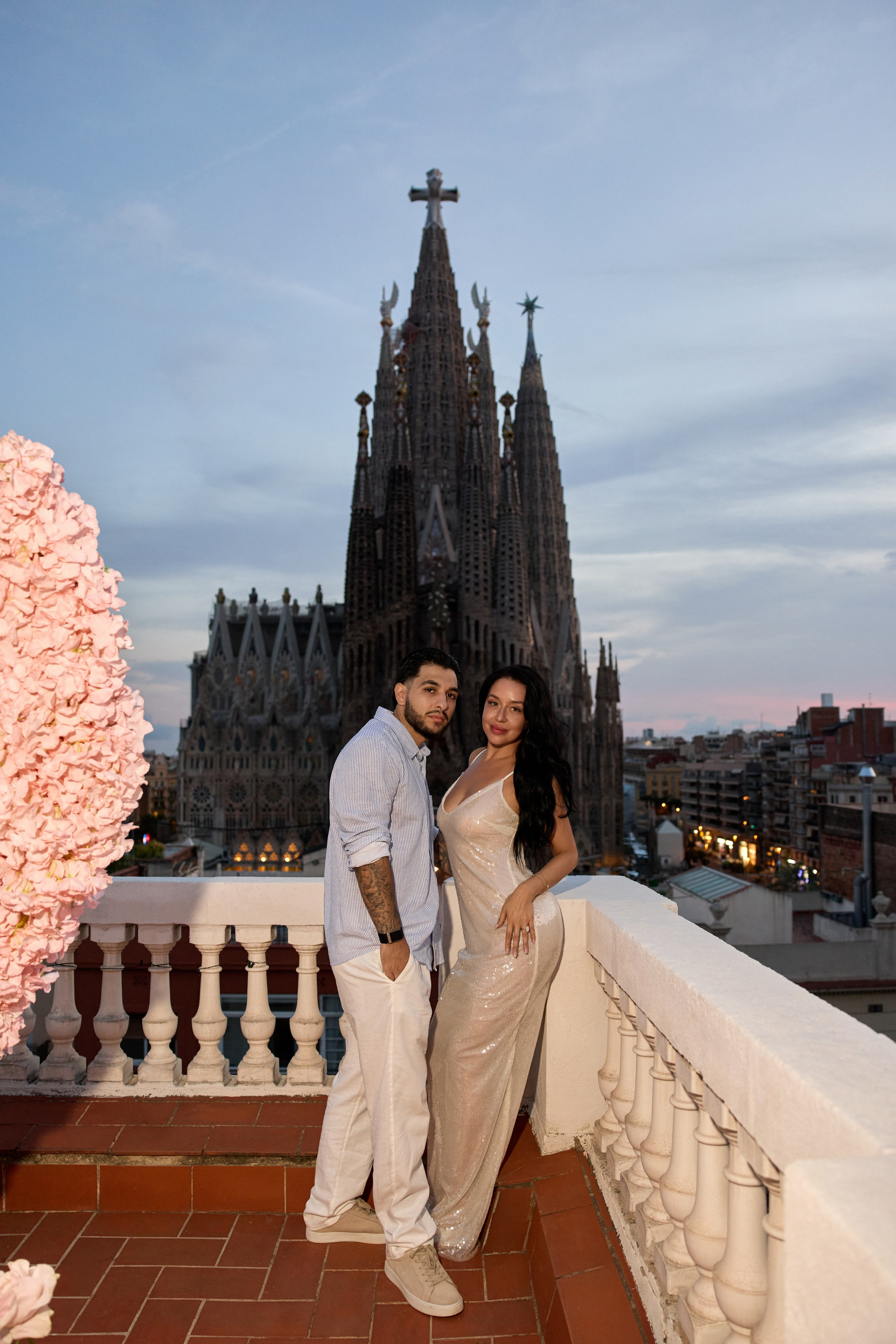 Proposal terassa 2 Sagrada Familia. Photographer & Videographer in Barcelona