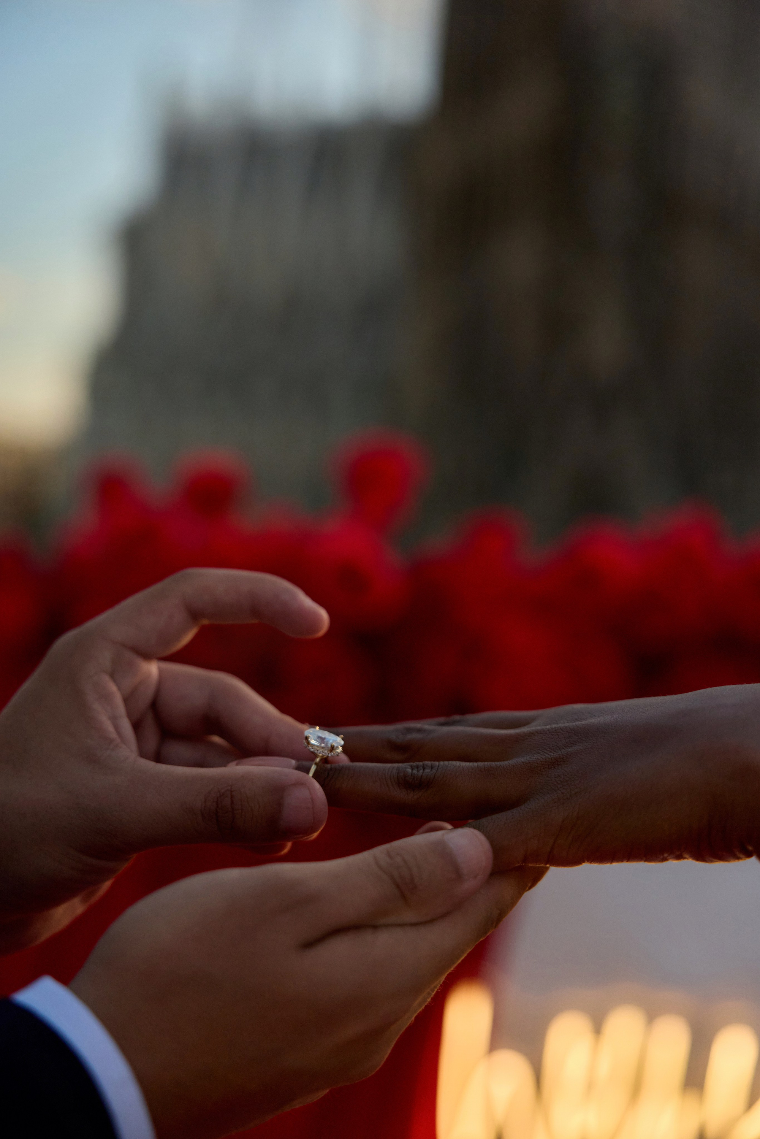 Proposal Sagrada Familia. Photographer & Videographer in Barcelona