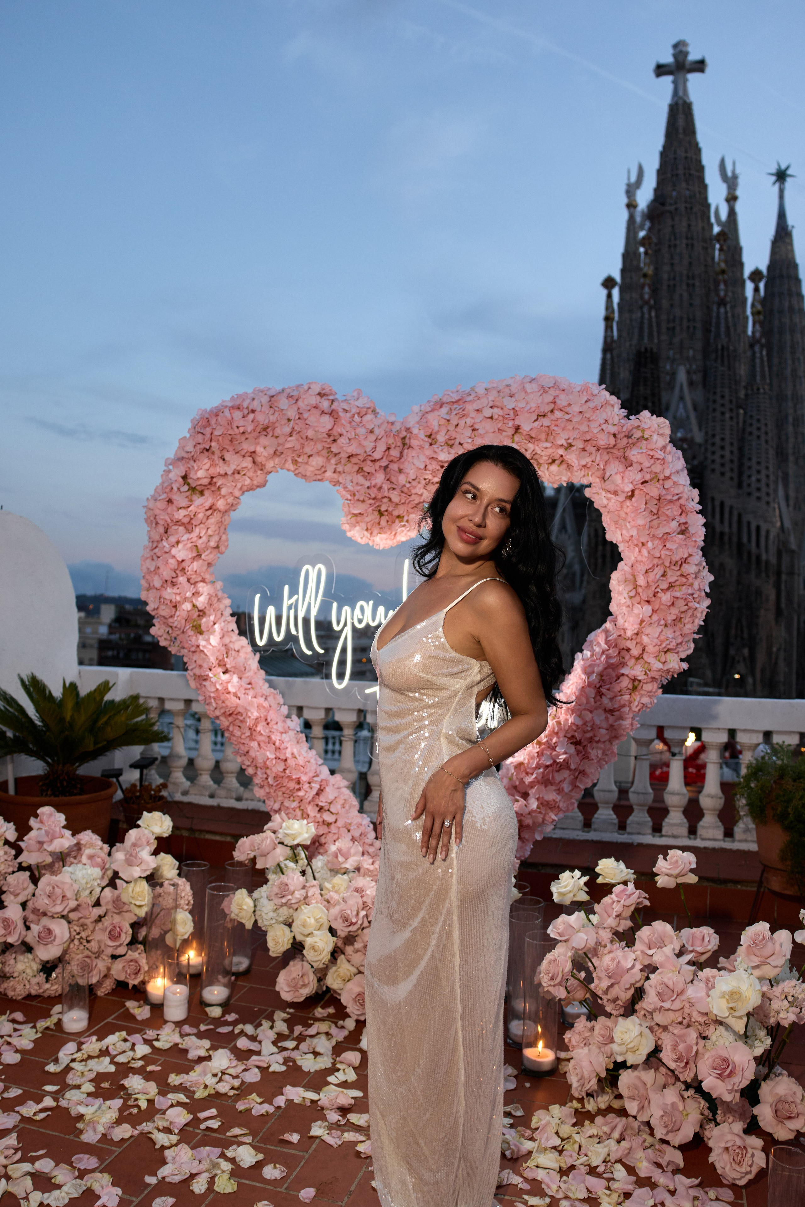 Proposal terassa 2 Sagrada Familia. Photographer & Videographer in Barcelona