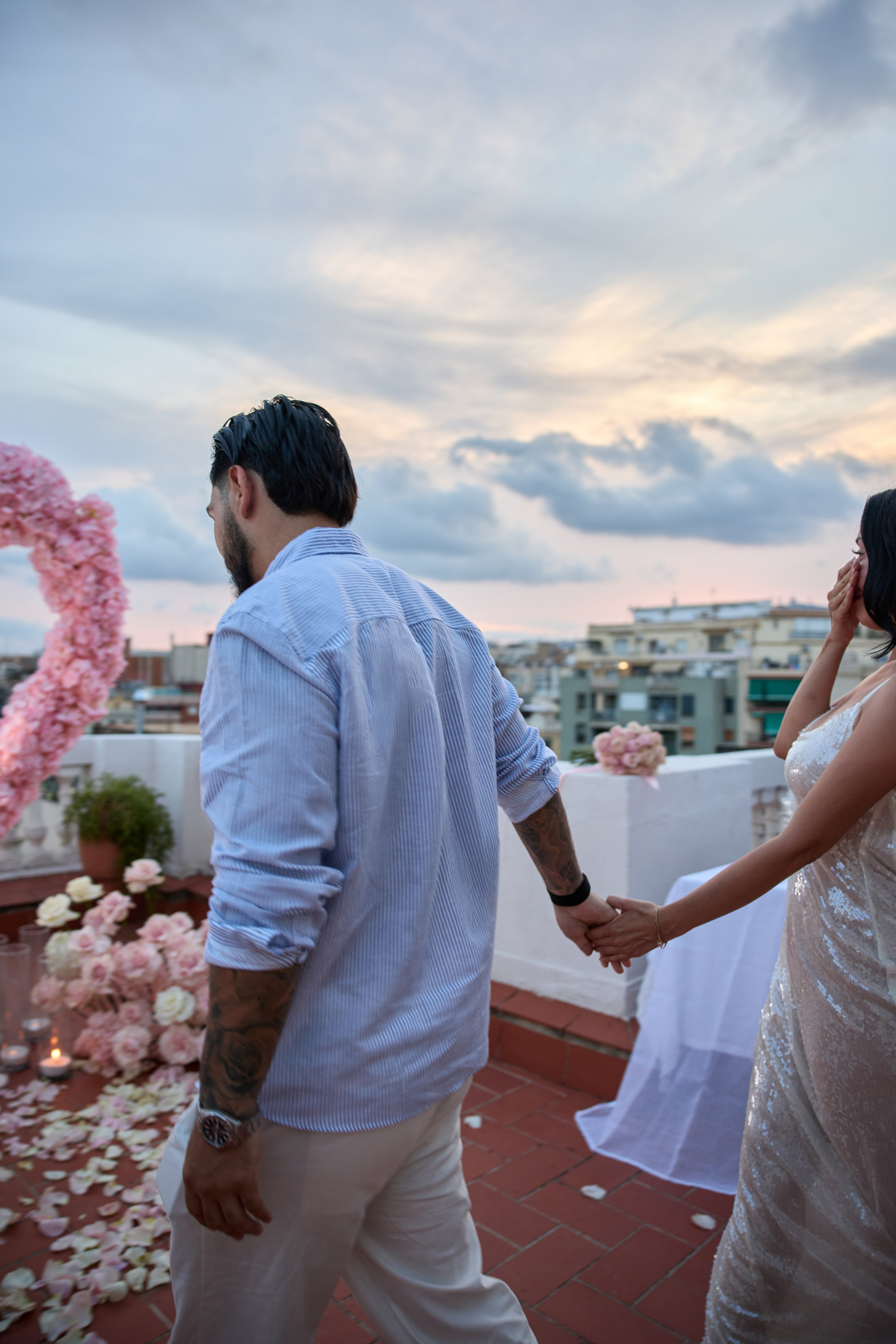Proposal terassa 2 Sagrada Familia. Photographer & Videographer in Barcelona