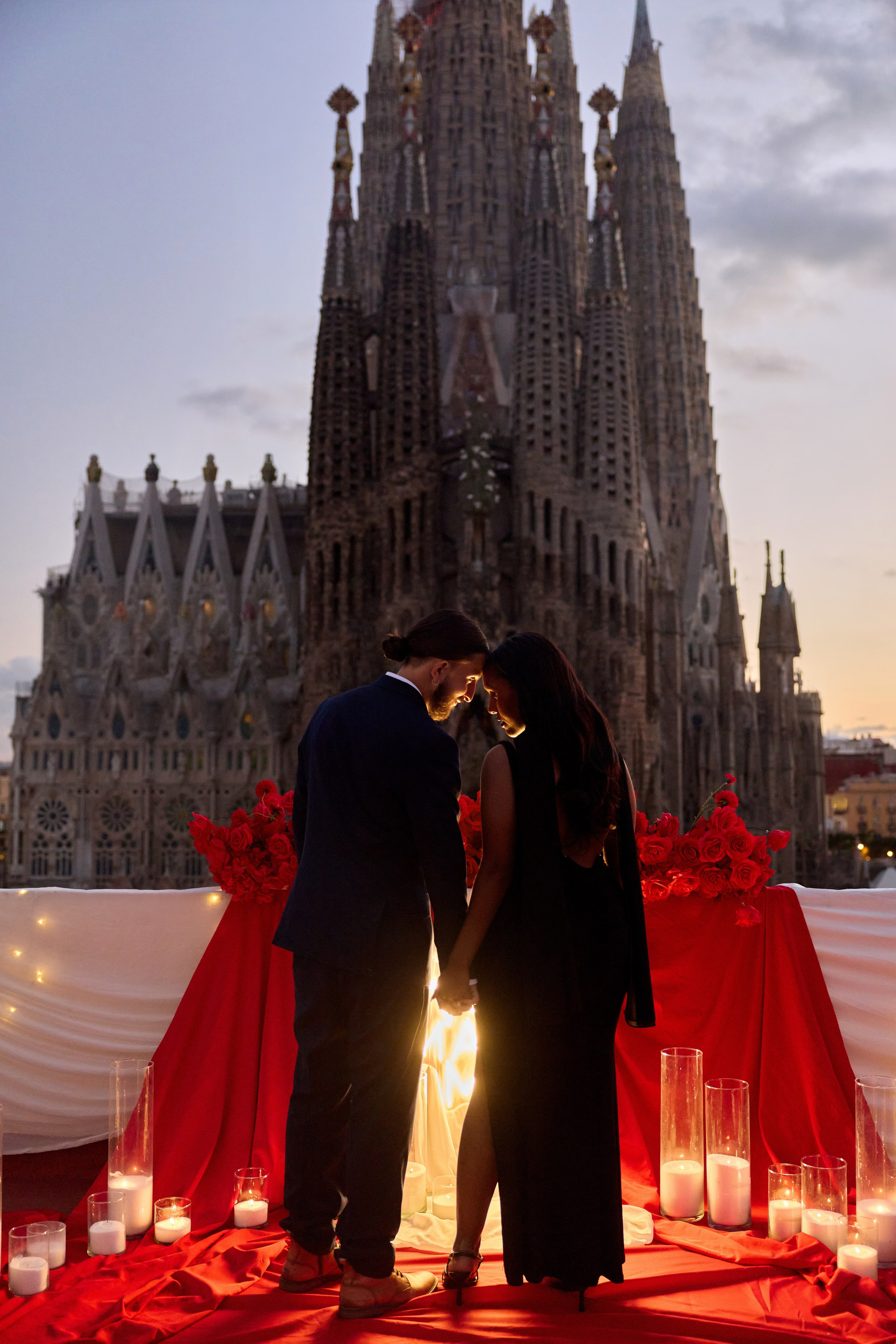 Proposal Sagrada Familia. Photographer & Videographer in Barcelona