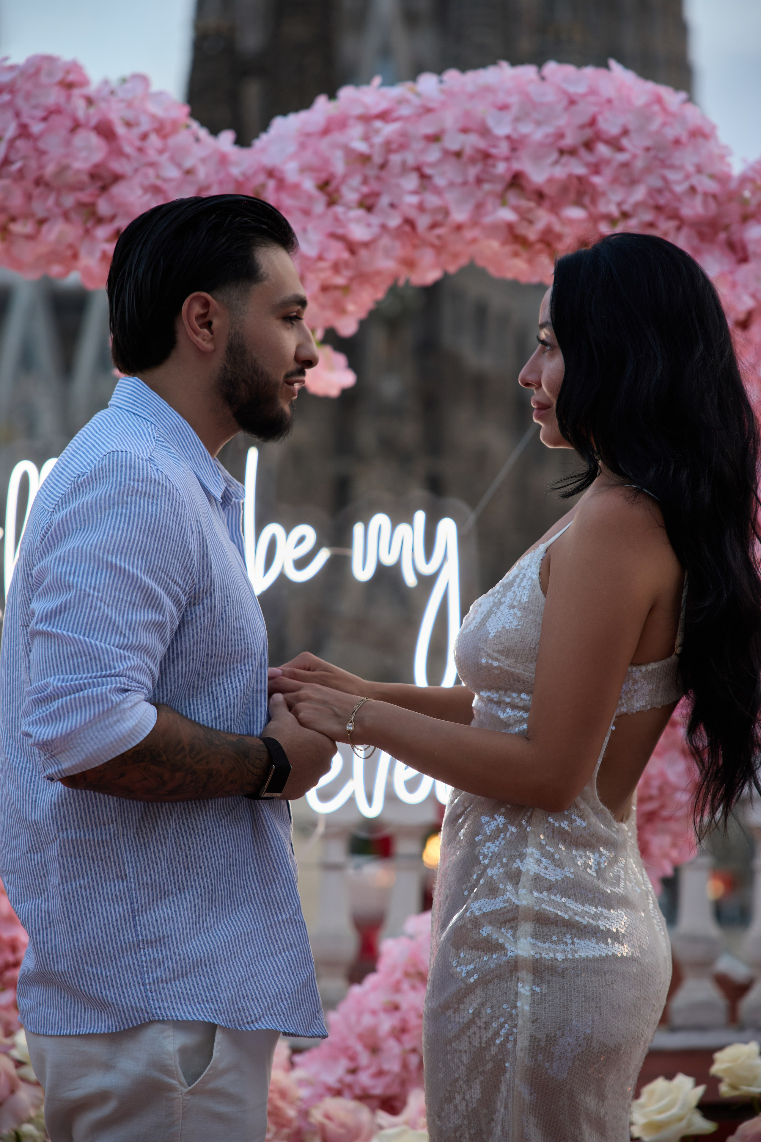 Proposal terassa 2 Sagrada Familia. Photographer & Videographer in Barcelona