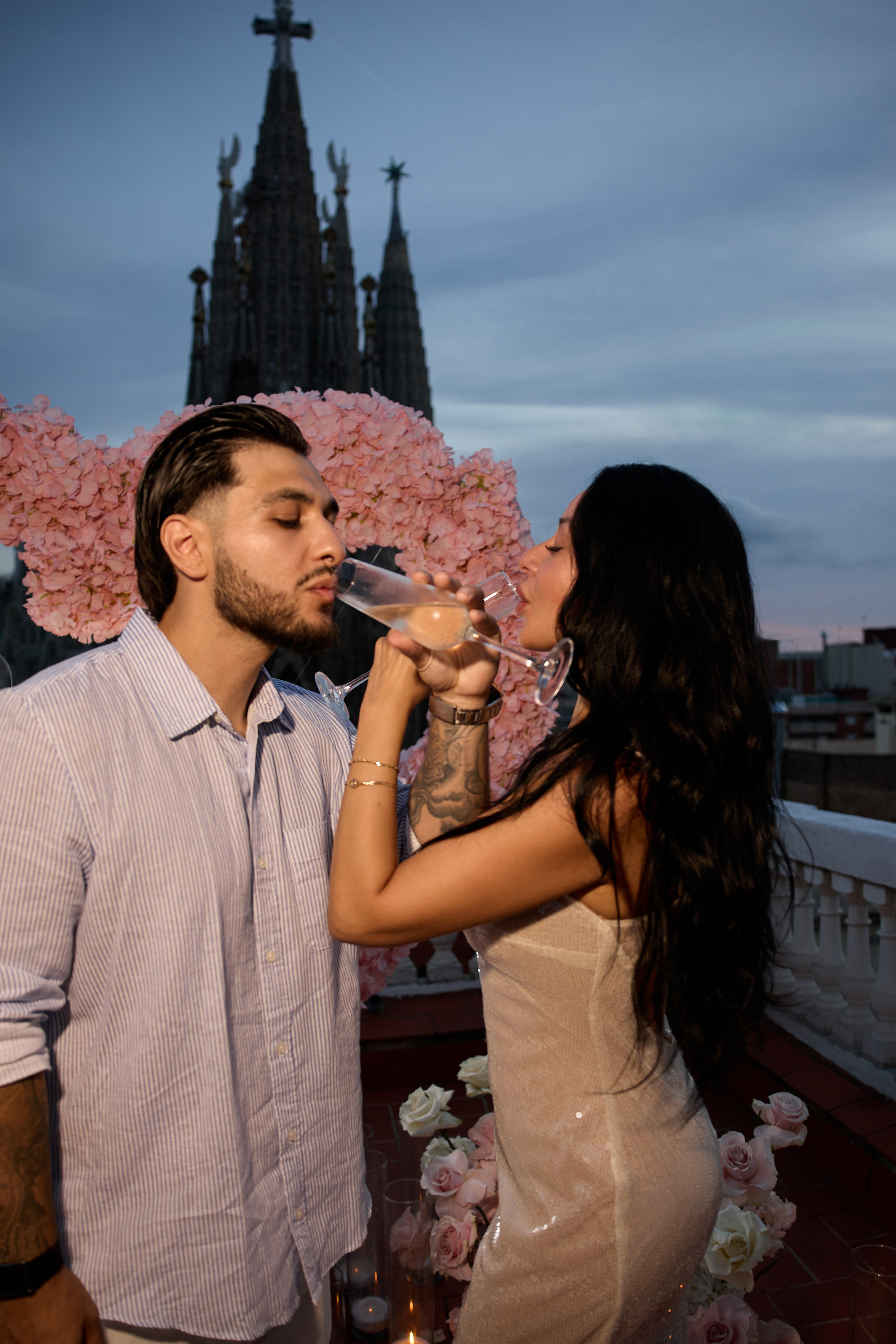 Proposal terassa 2 Sagrada Familia. Photographer & Videographer in Barcelona