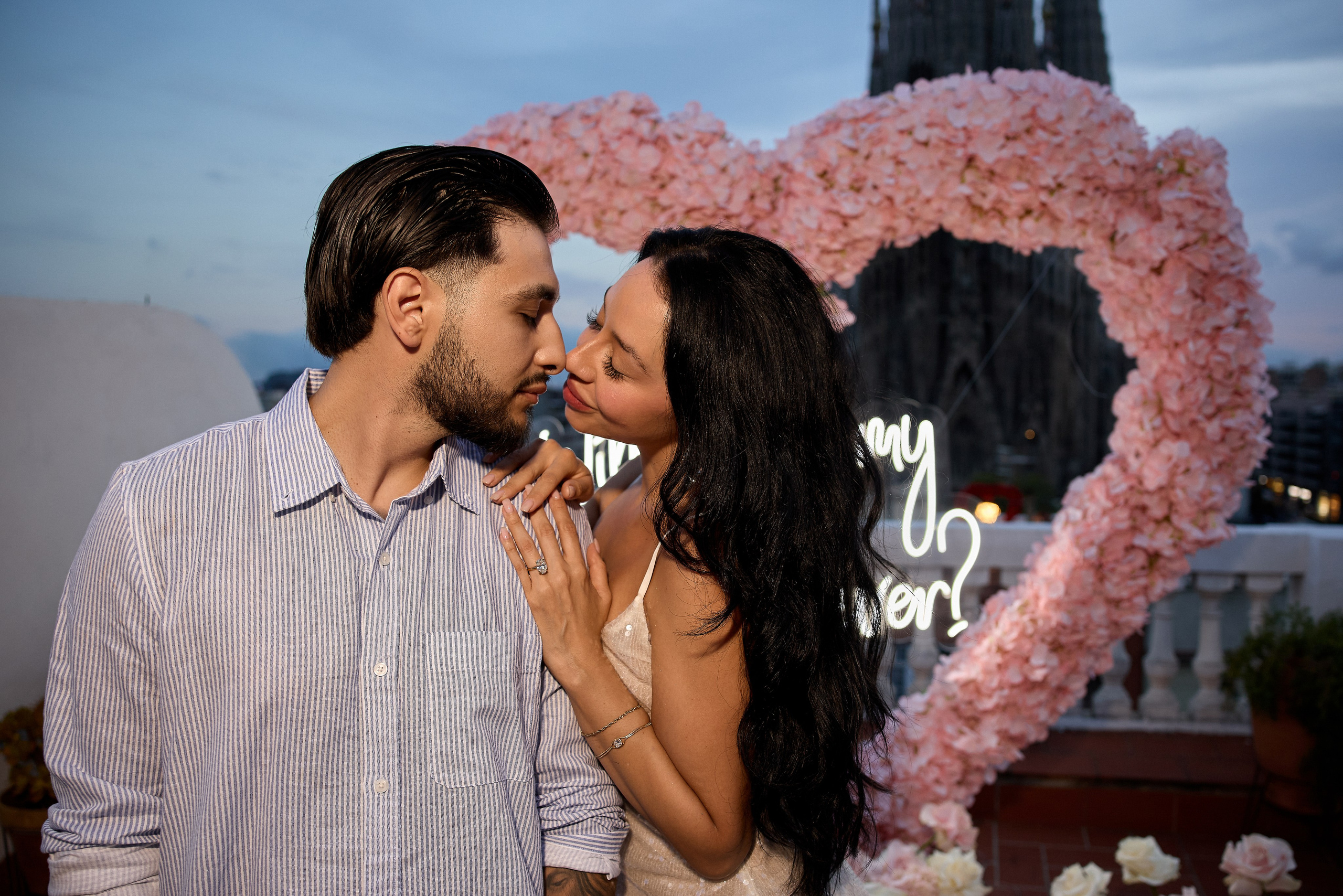 Proposal terassa 2 Sagrada Familia. Photographer & Videographer in Barcelona