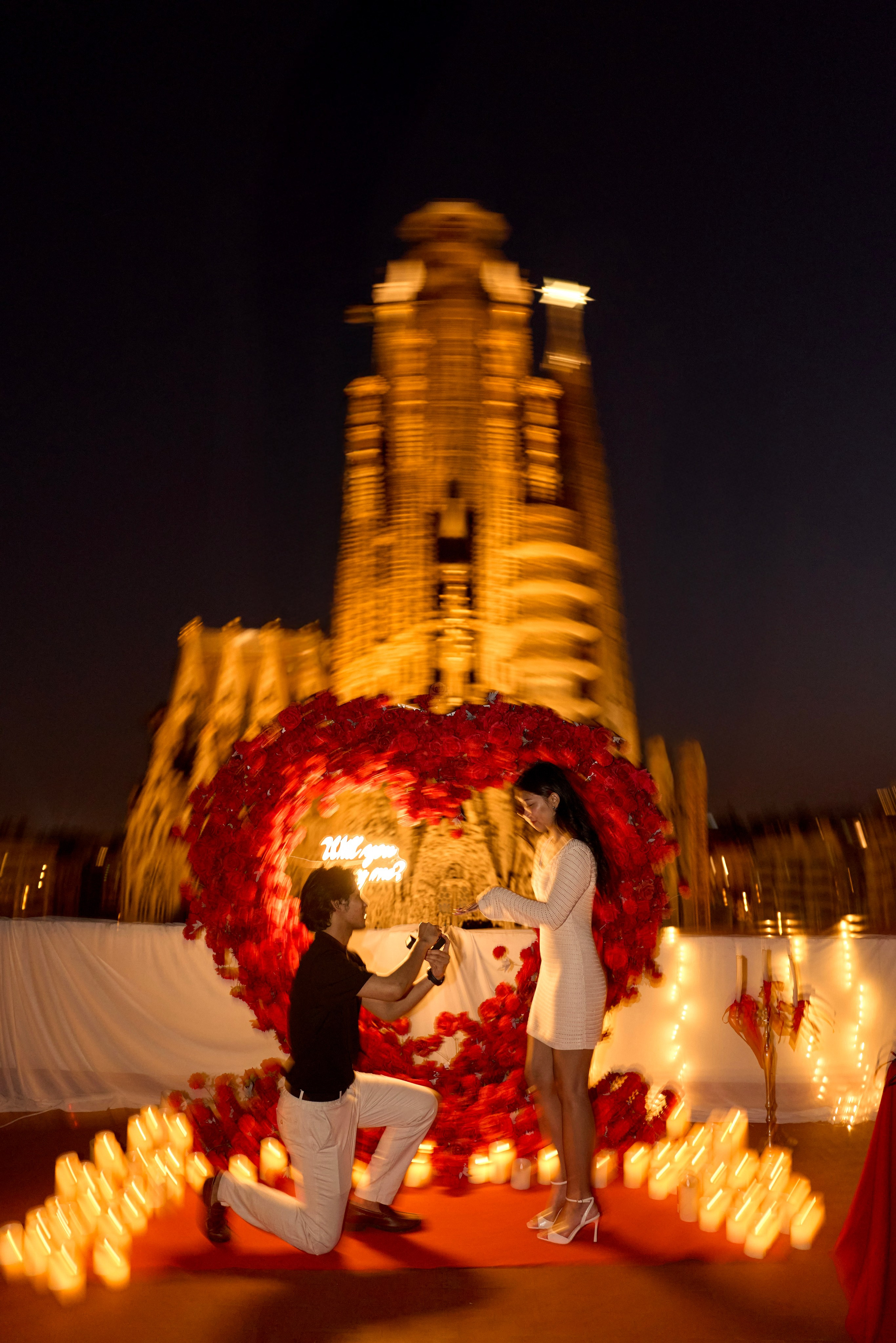 Proposal terrasa Sagrada Familia. Photographer & Videographer in Barcelona