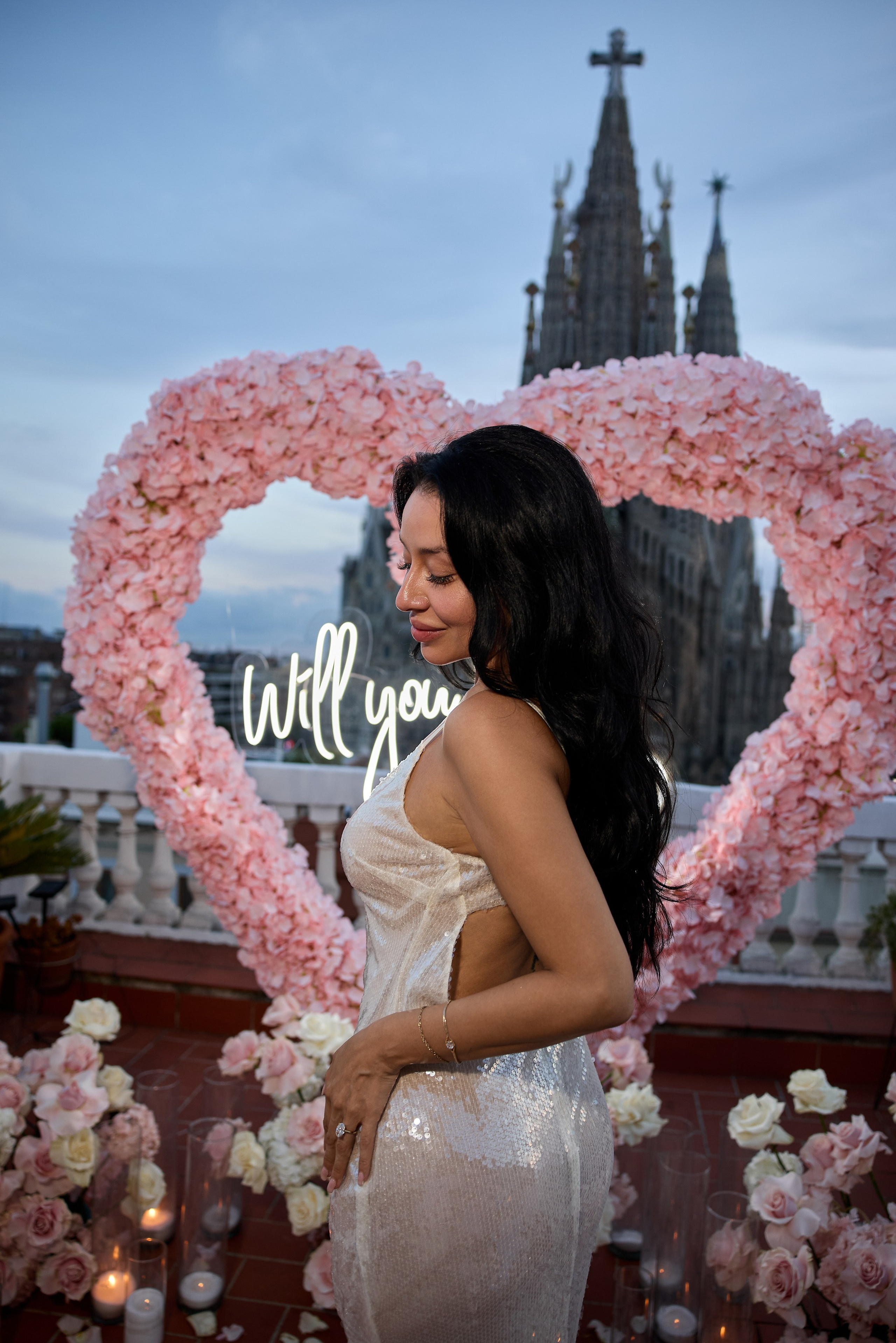 Proposal terassa 2 Sagrada Familia. Photographer & Videographer in Barcelona