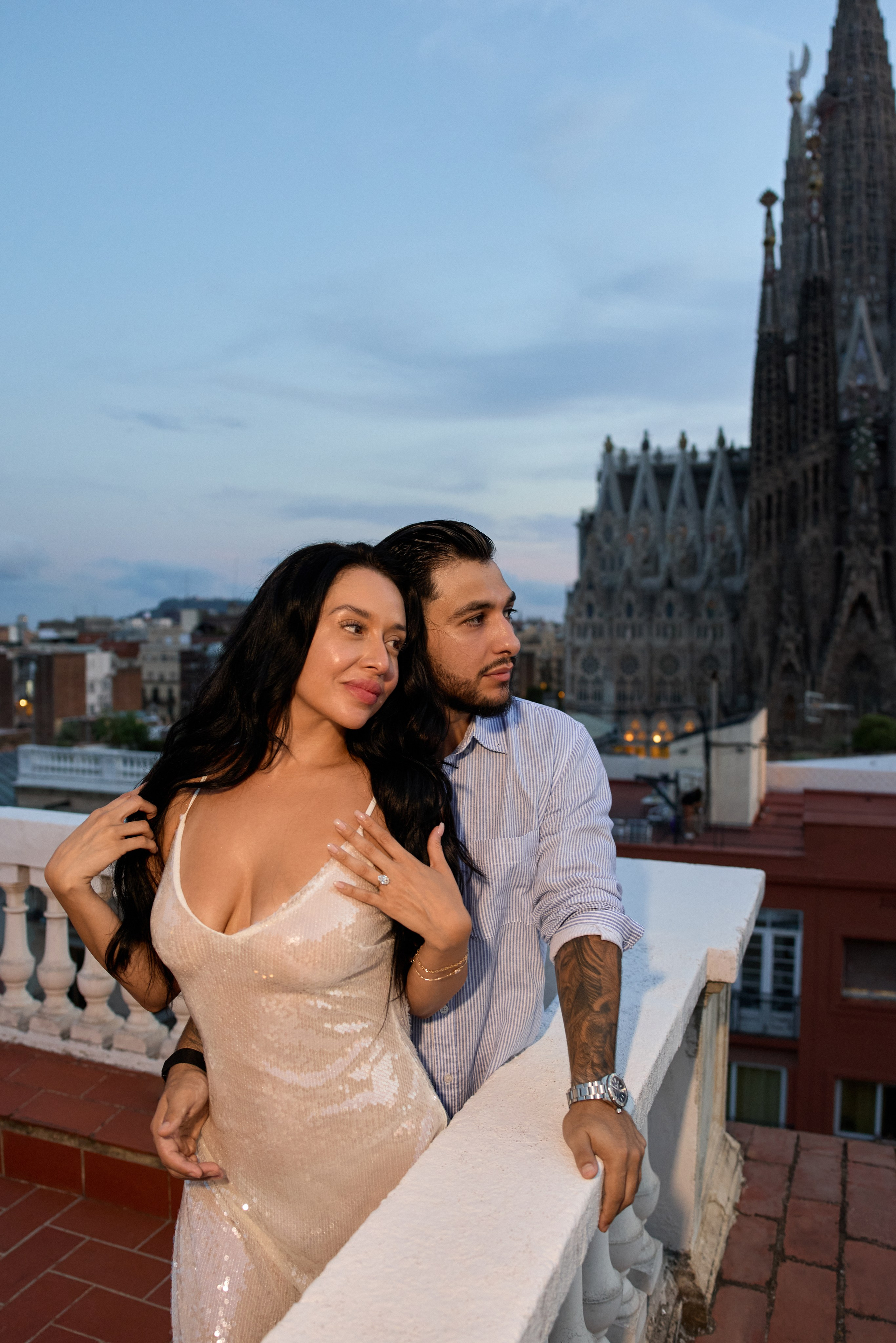 Proposal terassa 2 Sagrada Familia. Photographer & Videographer in Barcelona