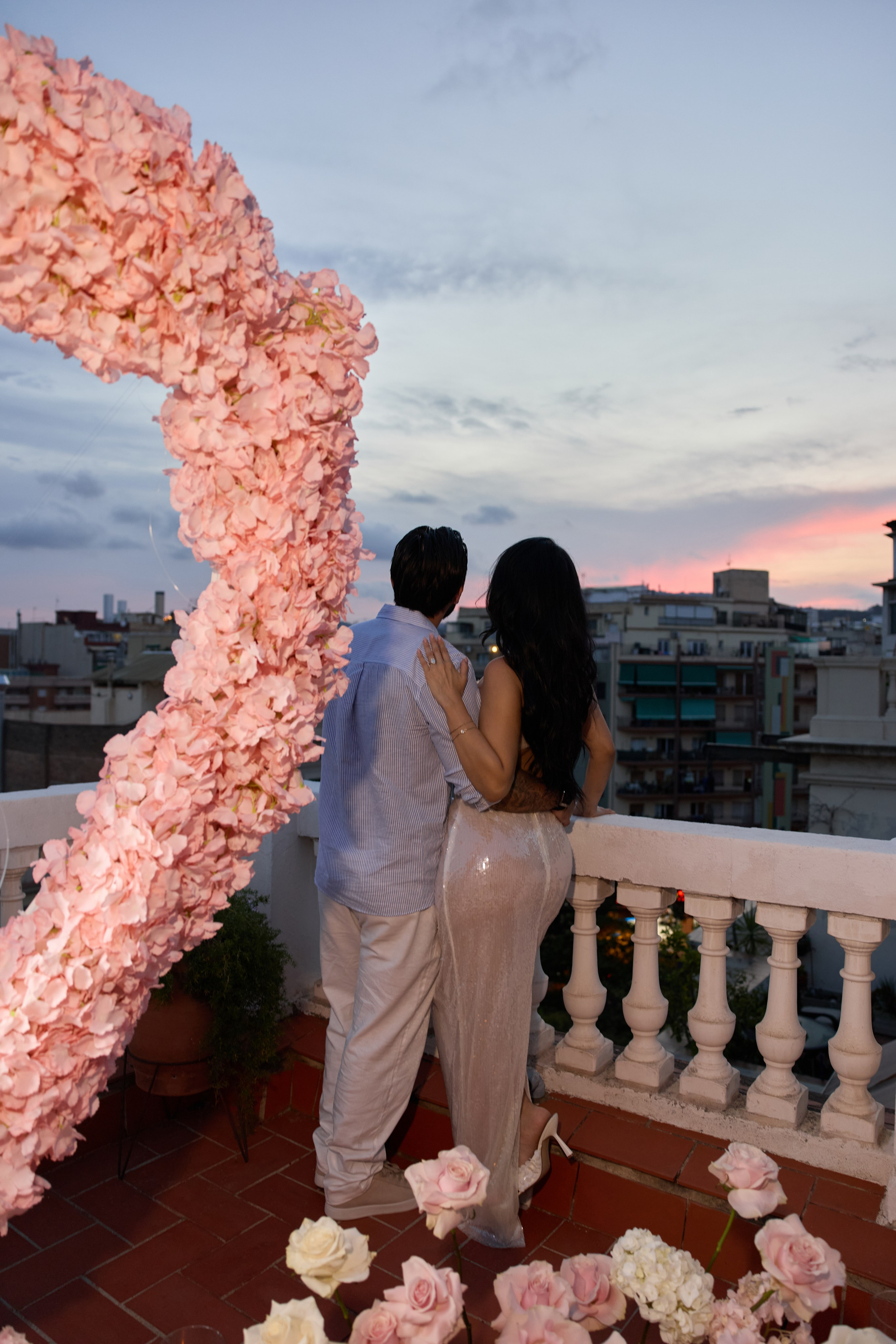 Proposal terassa 2 Sagrada Familia. Photographer & Videographer in Barcelona