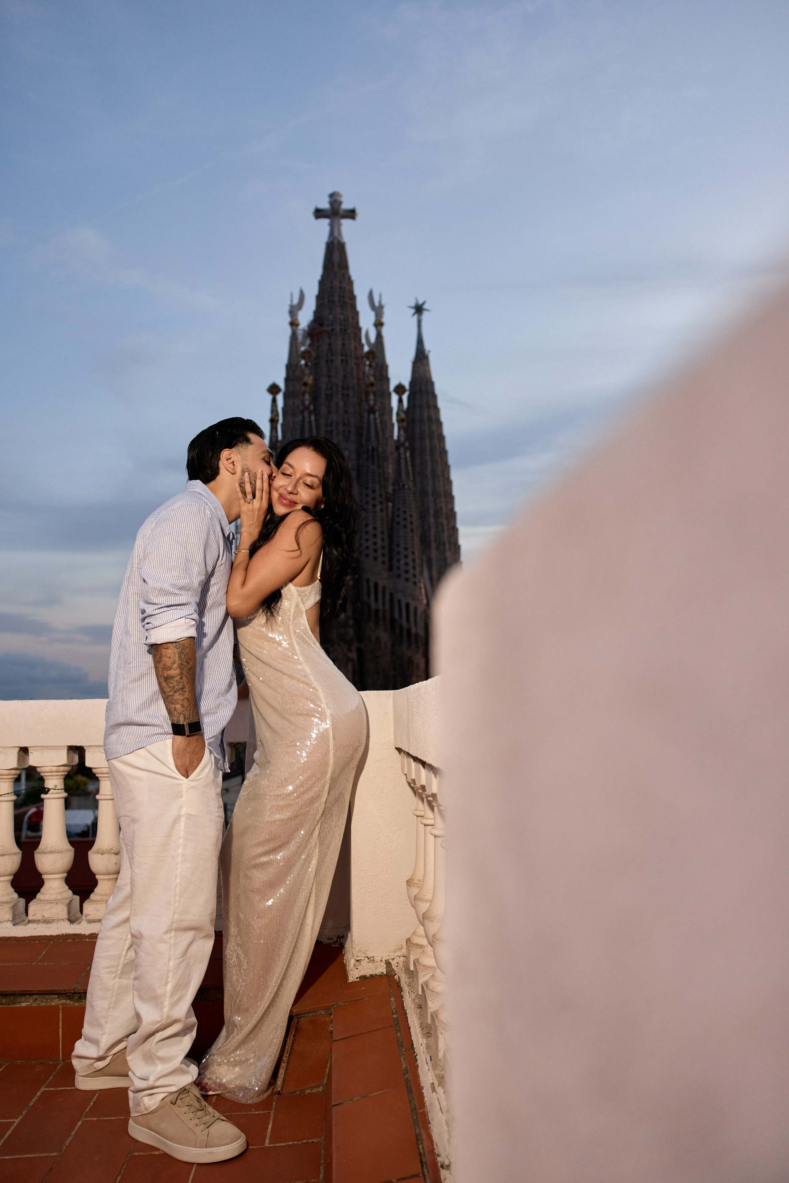 Proposal terassa 2 Sagrada Familia. Photographer & Videographer in Barcelona