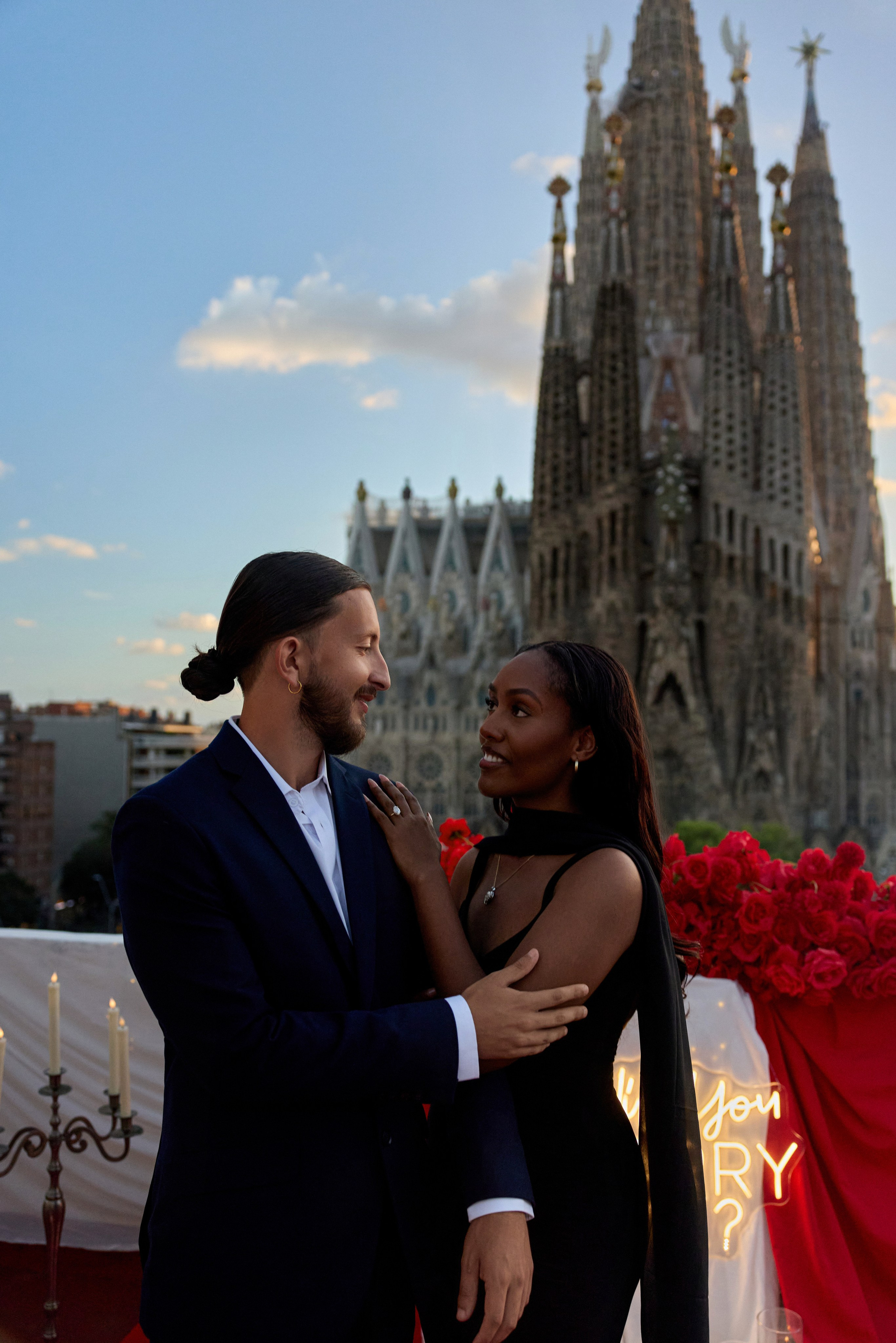 Proposal Sagrada Familia. Photographer & Videographer in Barcelona