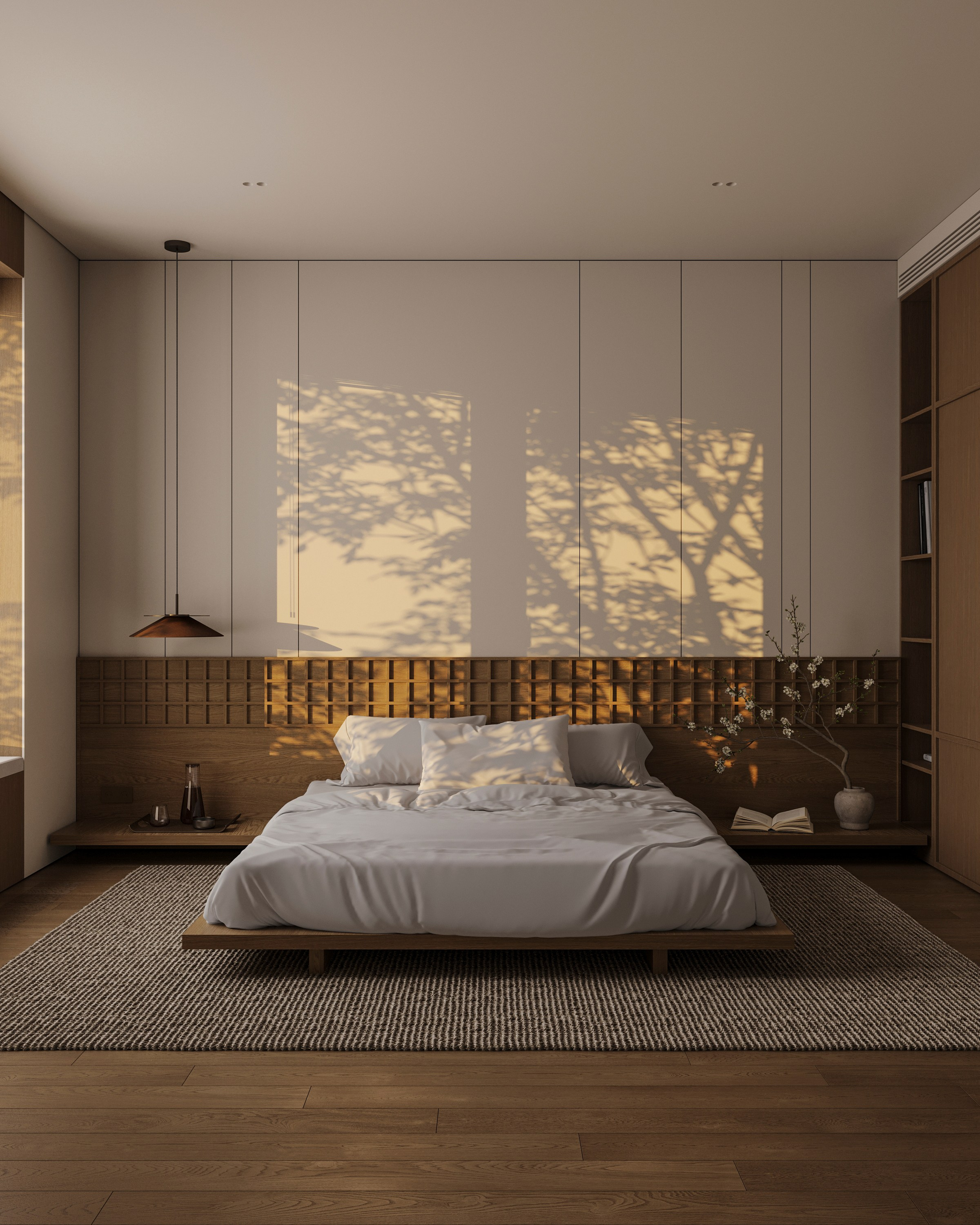 JAPANDI HAVEN | CONCEPTUAL PROJECT. Interior Visualization by Valerie Stetyukevich