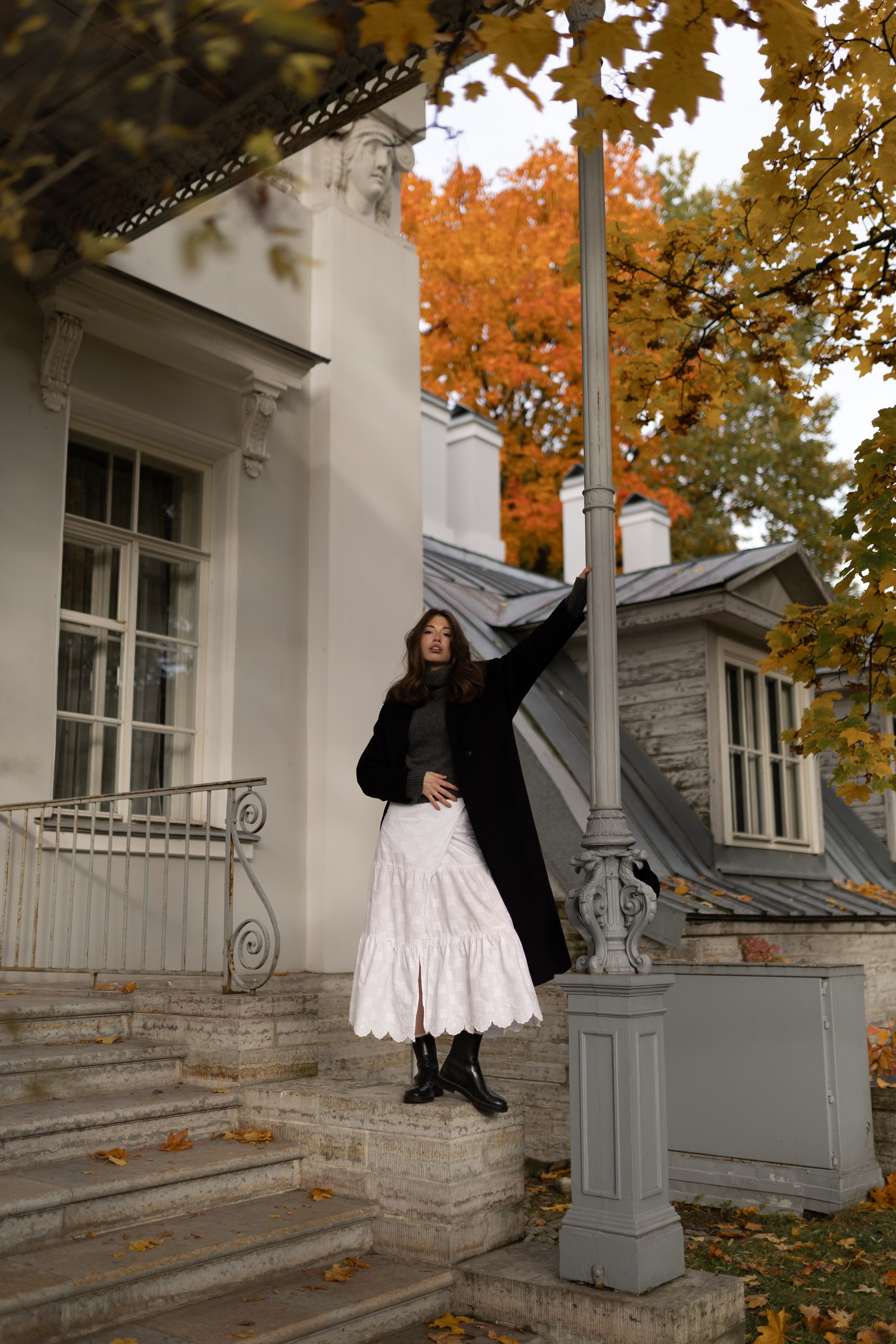 Краски осени с Дашей. Портретный фотограф в Санкт-Петербурге