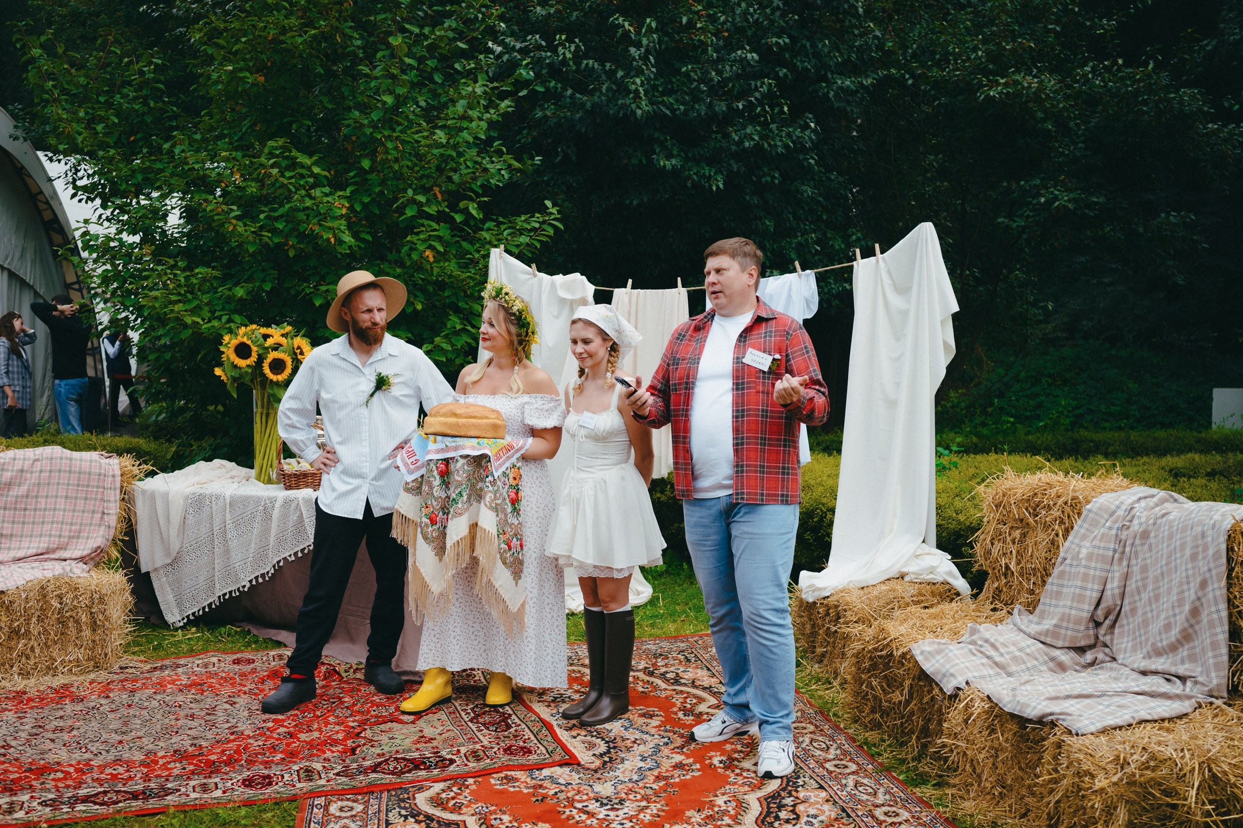 Корпоратив летом под открытым небом. Komonev