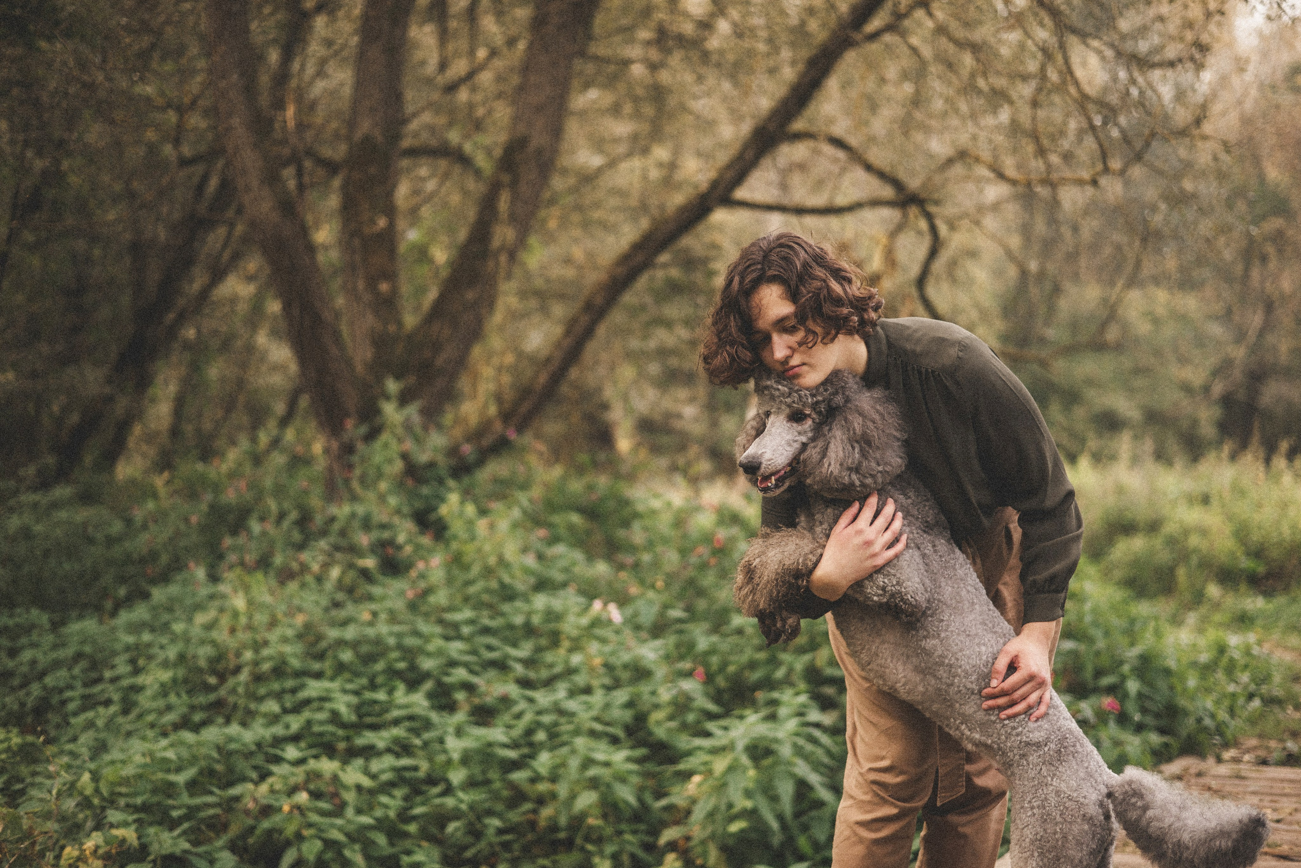Алёна и Смоки. Фотограф-анималист Богданова Полина