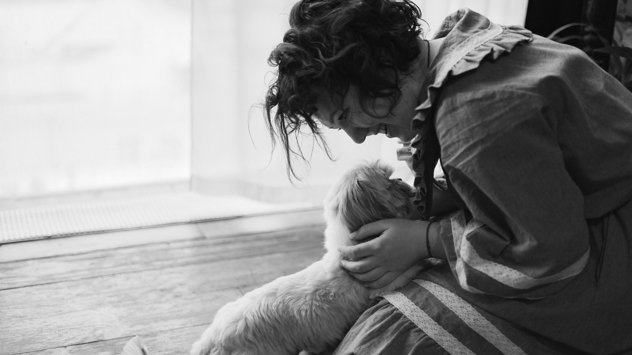 Ирина и Винни. Фотограф-анималист Богданова Полина