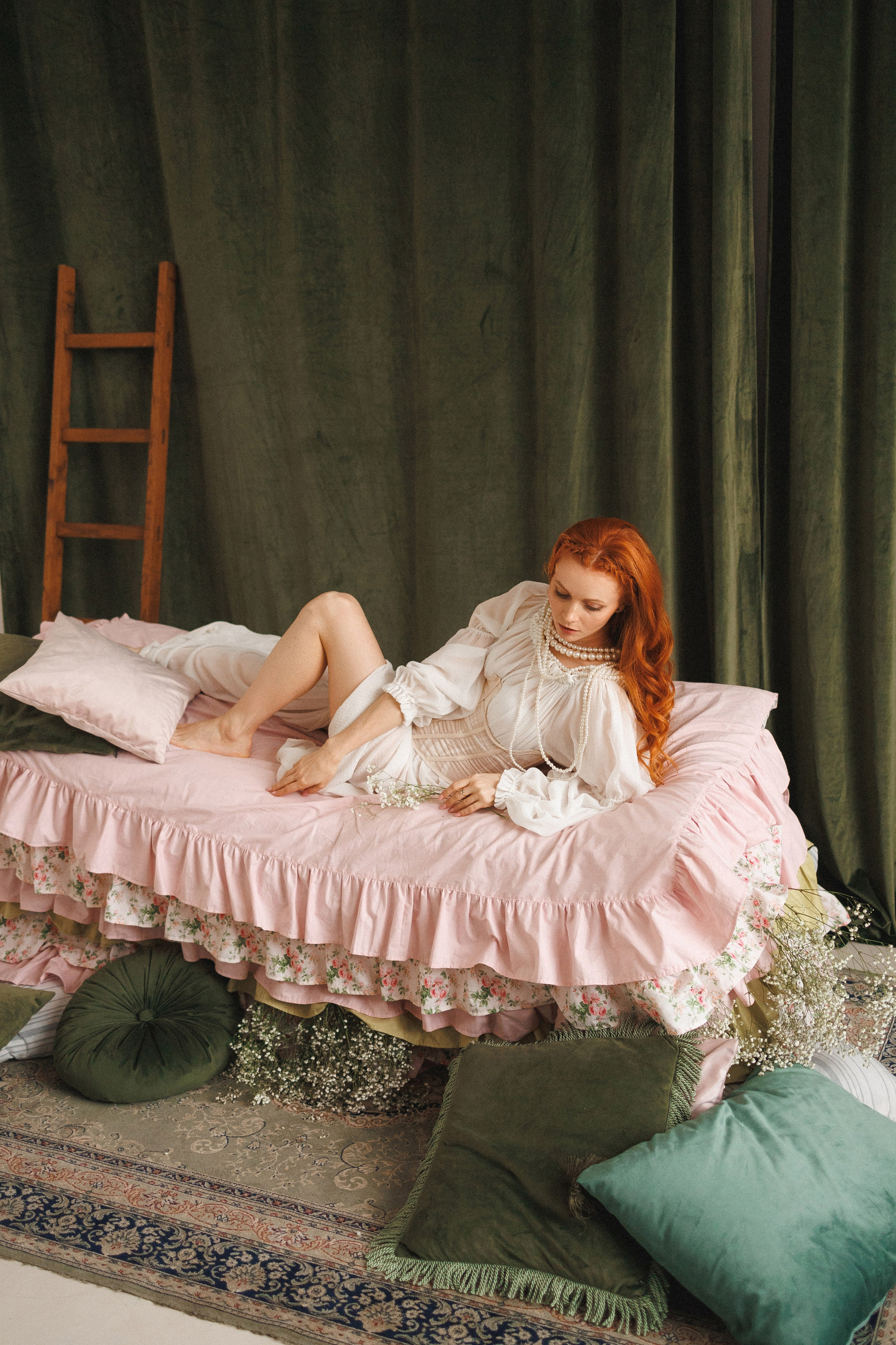 Женская фотосессия в стиле «Принцесса на горошине». Семейный и детский фотограф в Краснодаре Анна Трашкова