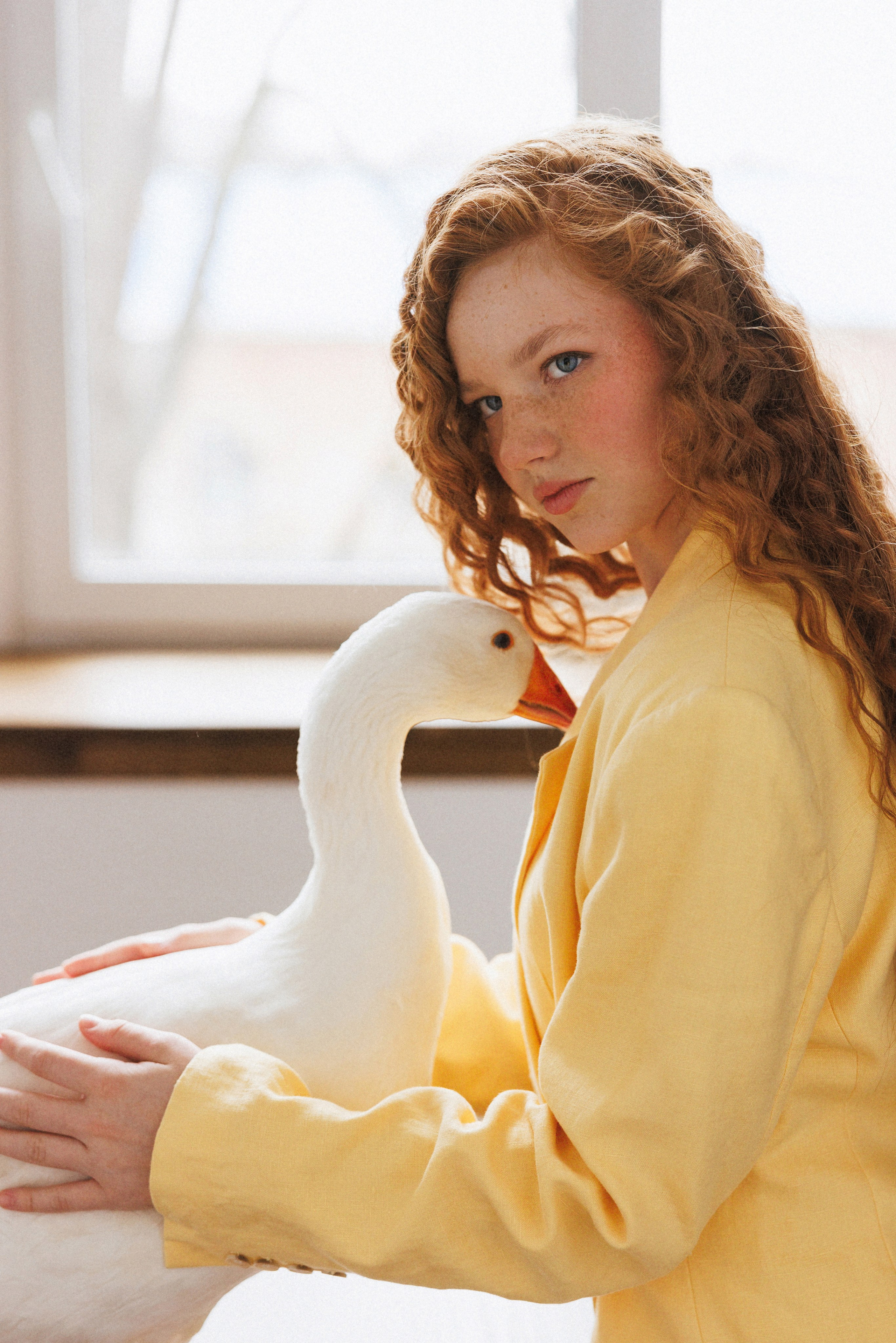 Фотосессия с Гусем в фотостудии «Lite, город Краснодар. Семейный и детский фотограф в Краснодаре Анна Трашкова