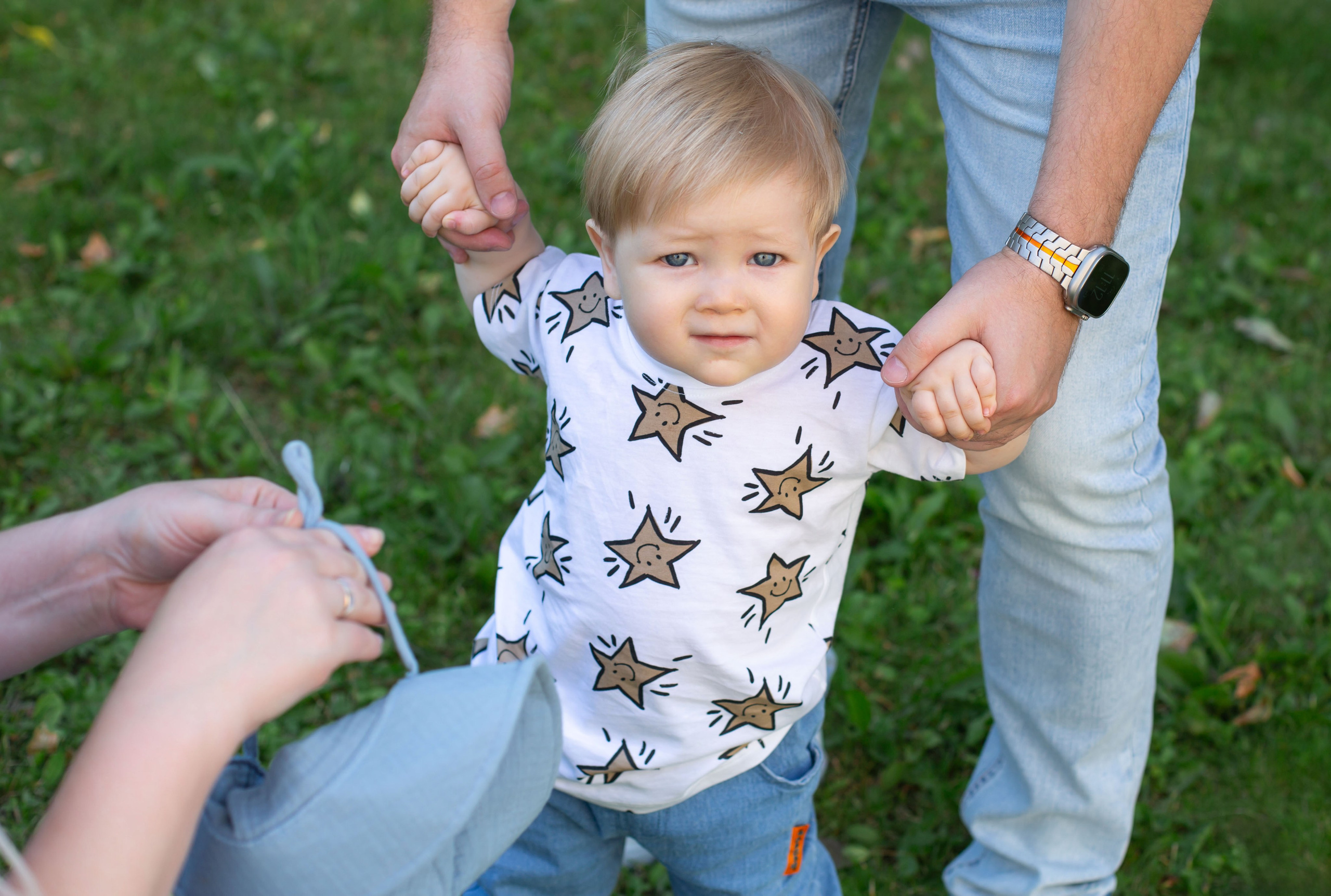 Семейная фотосессия Святослава в парке. Семейный и детский фотограф Анна Петракова