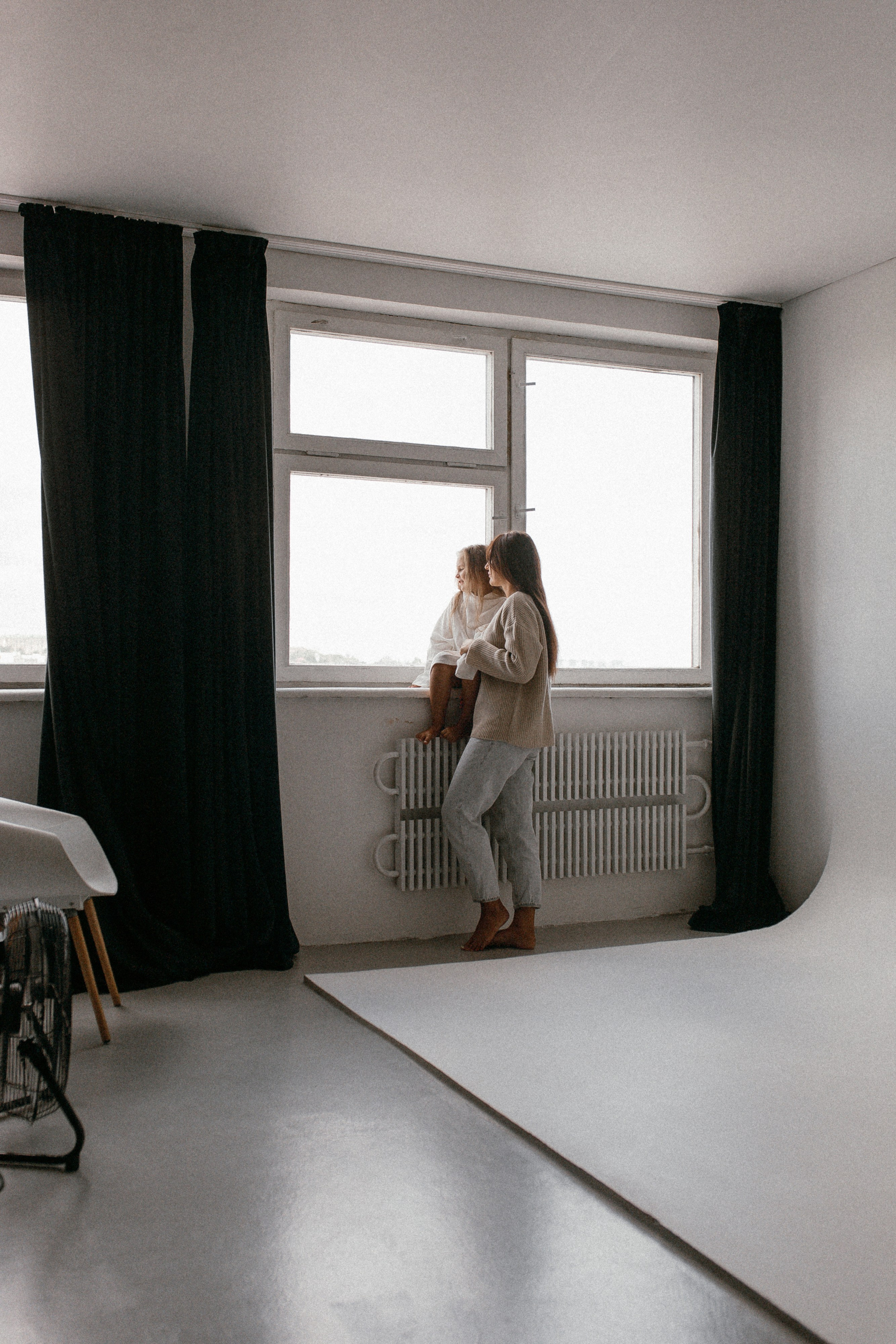 Есения и мама. Семейный фотограф Губкин/Старый Оскол