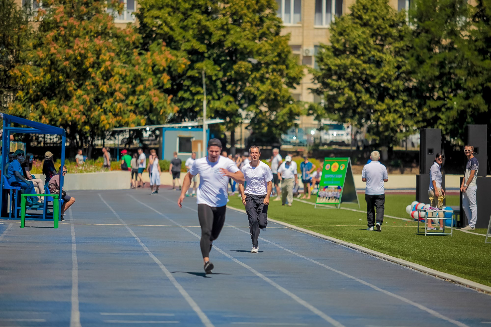День Физкульт. Максим Матвийченко и Виктория Басова профессионалы своего дела