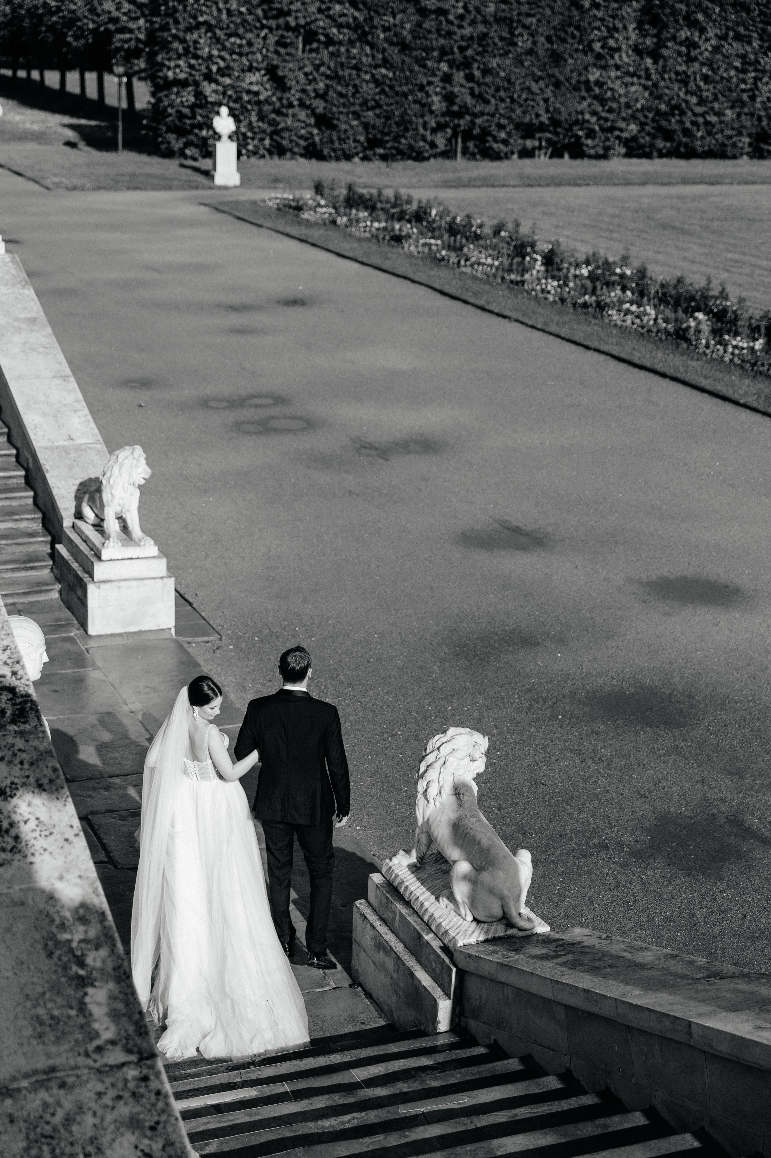 Свадебная фотосъемка росписи и свадебная фотосессия в Архангельском. Свадебный фотограф в Москве Полина Лелетко