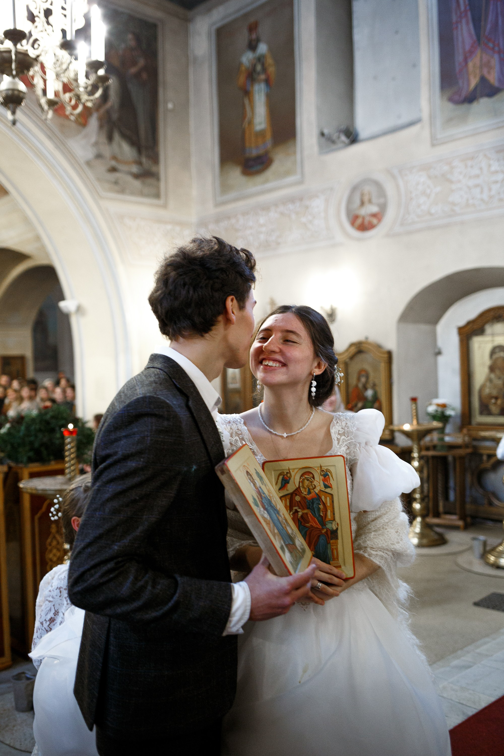 Венчание в храме Космы и Дамиана в Шубине