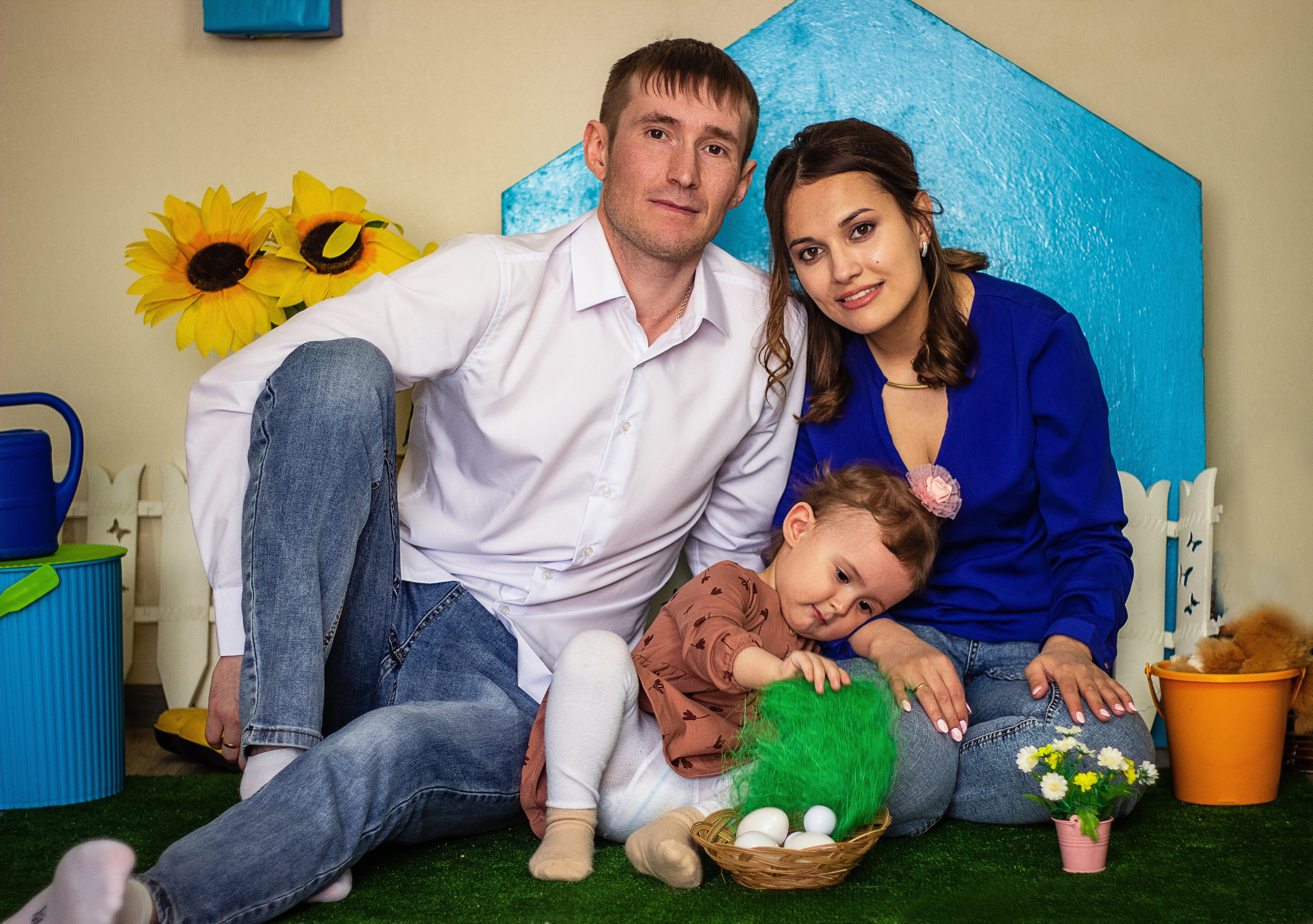 Семья Игнатьевых. Фотограф в Богдановиче Анна Сантяпова