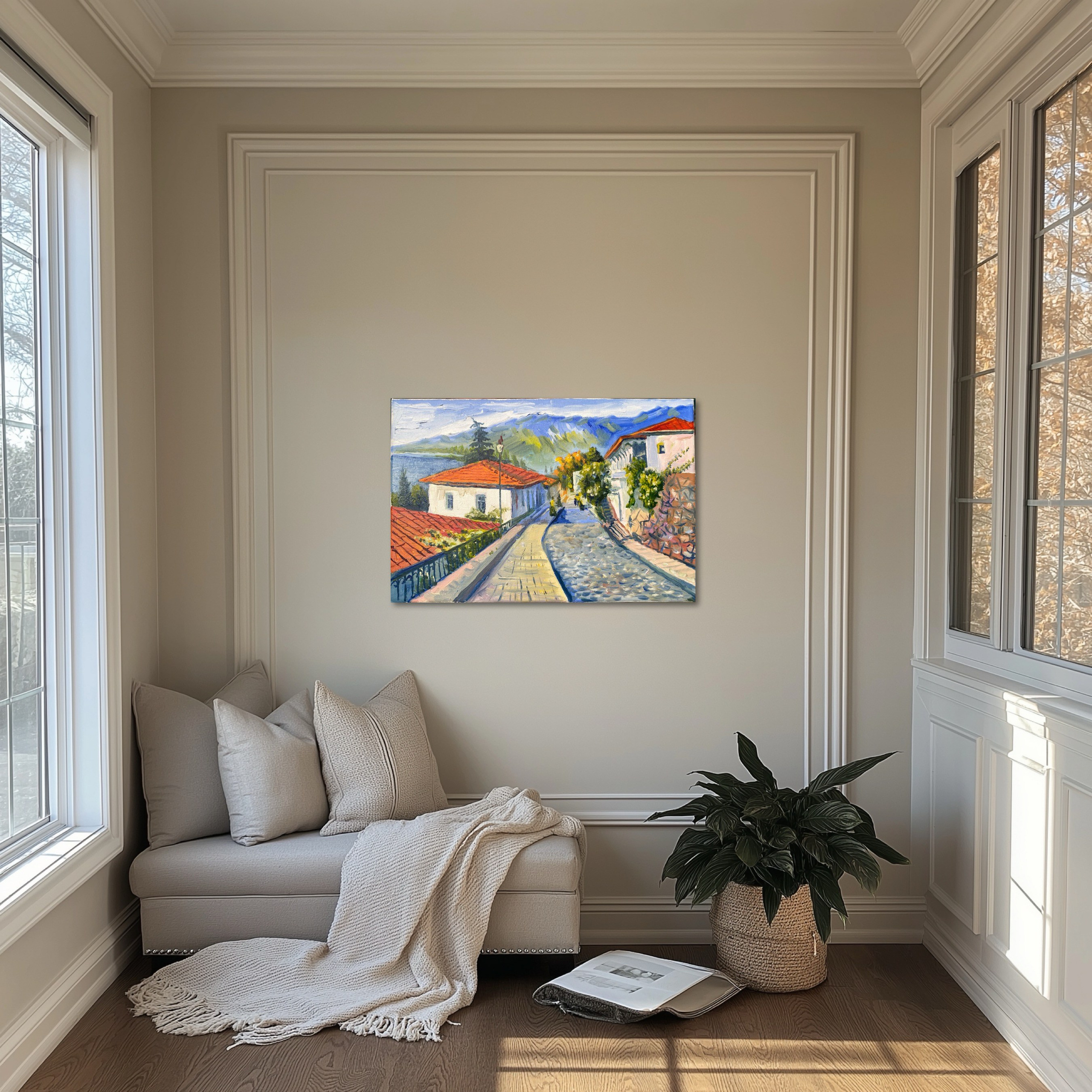 Картины в интерьере. Продажа картин маслом на холсте в г. Ялта