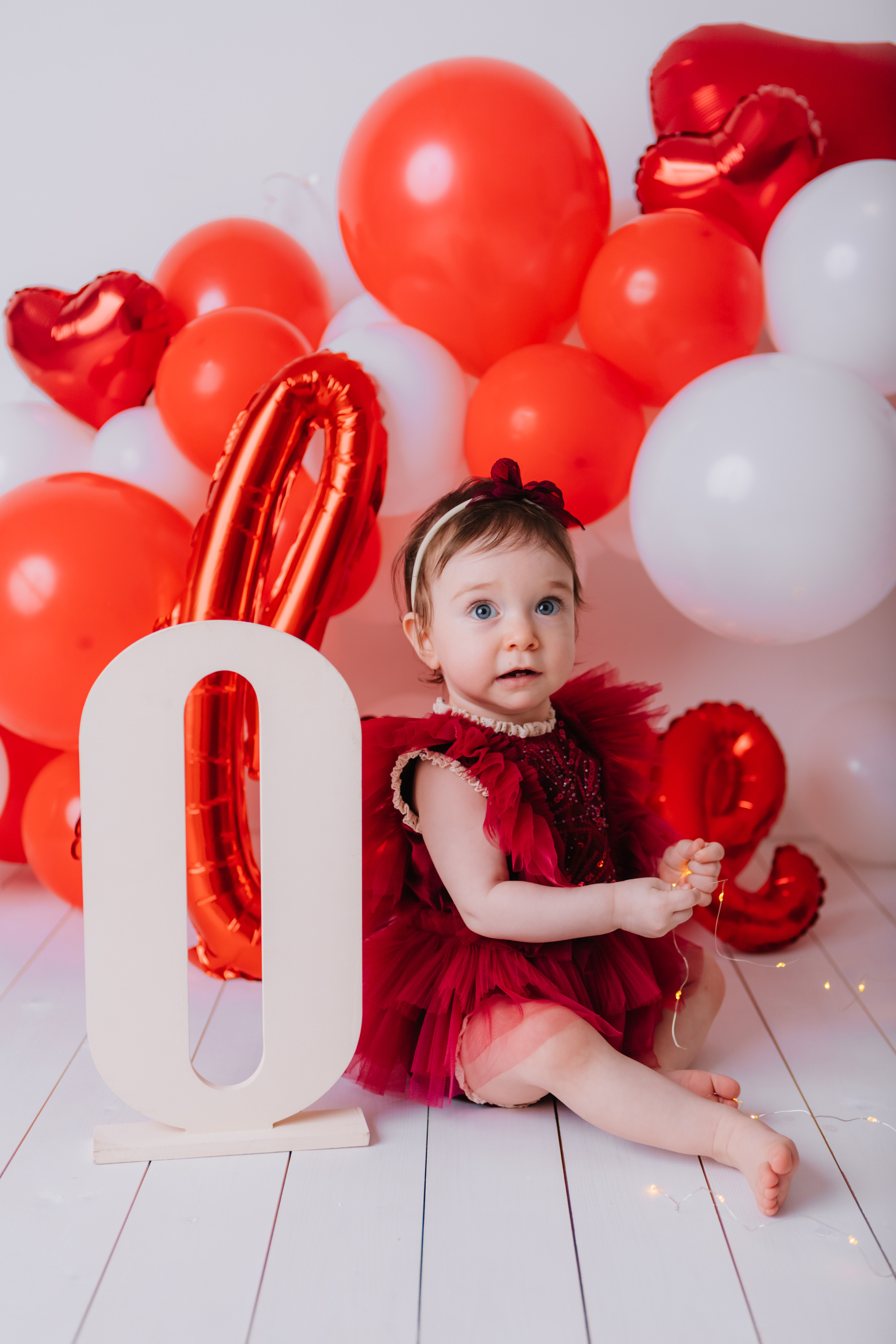 Первый тортик Красный. Семейный фотограф Обнинск