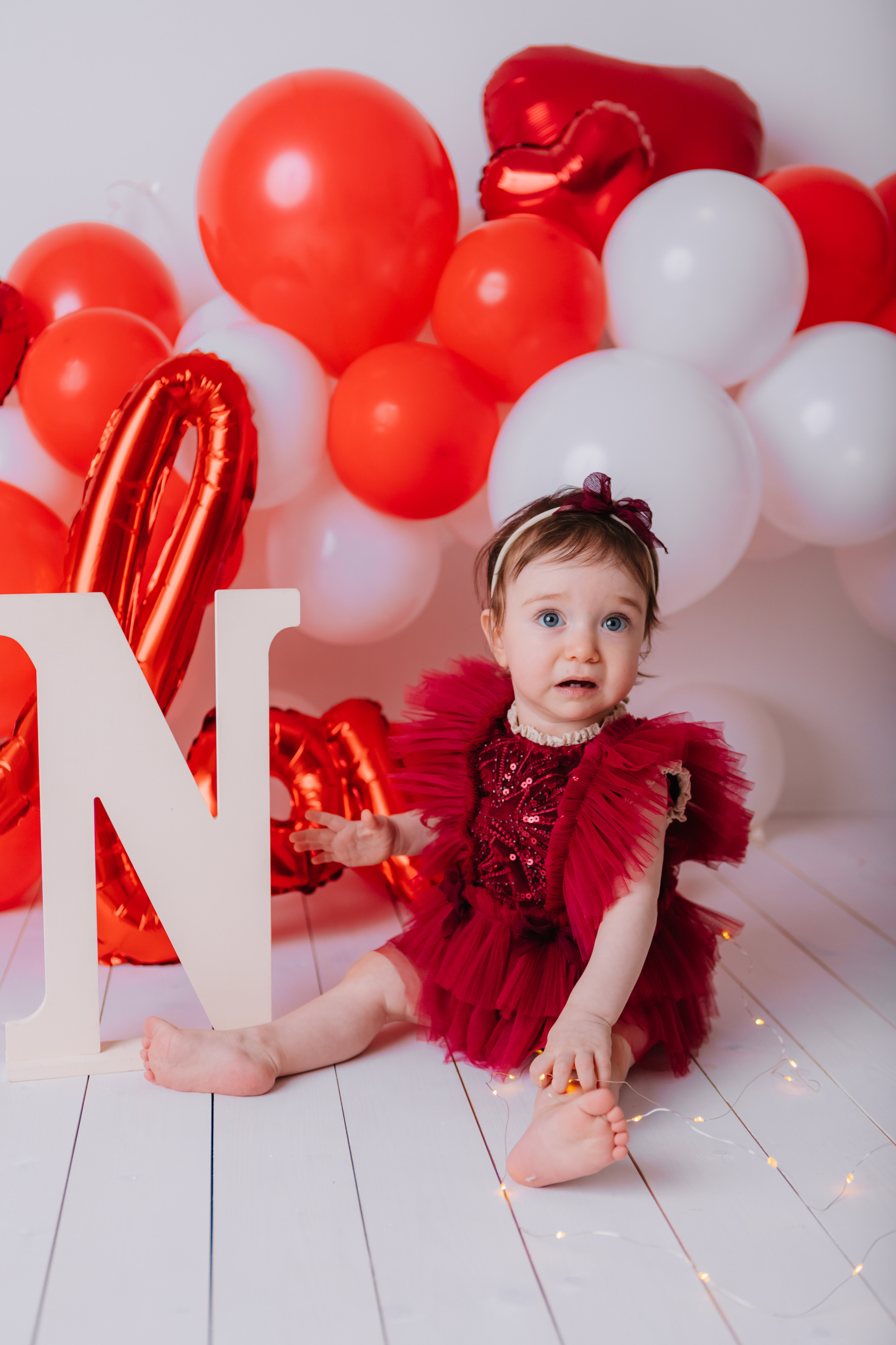 Первый тортик Красный. Семейный фотограф Обнинск